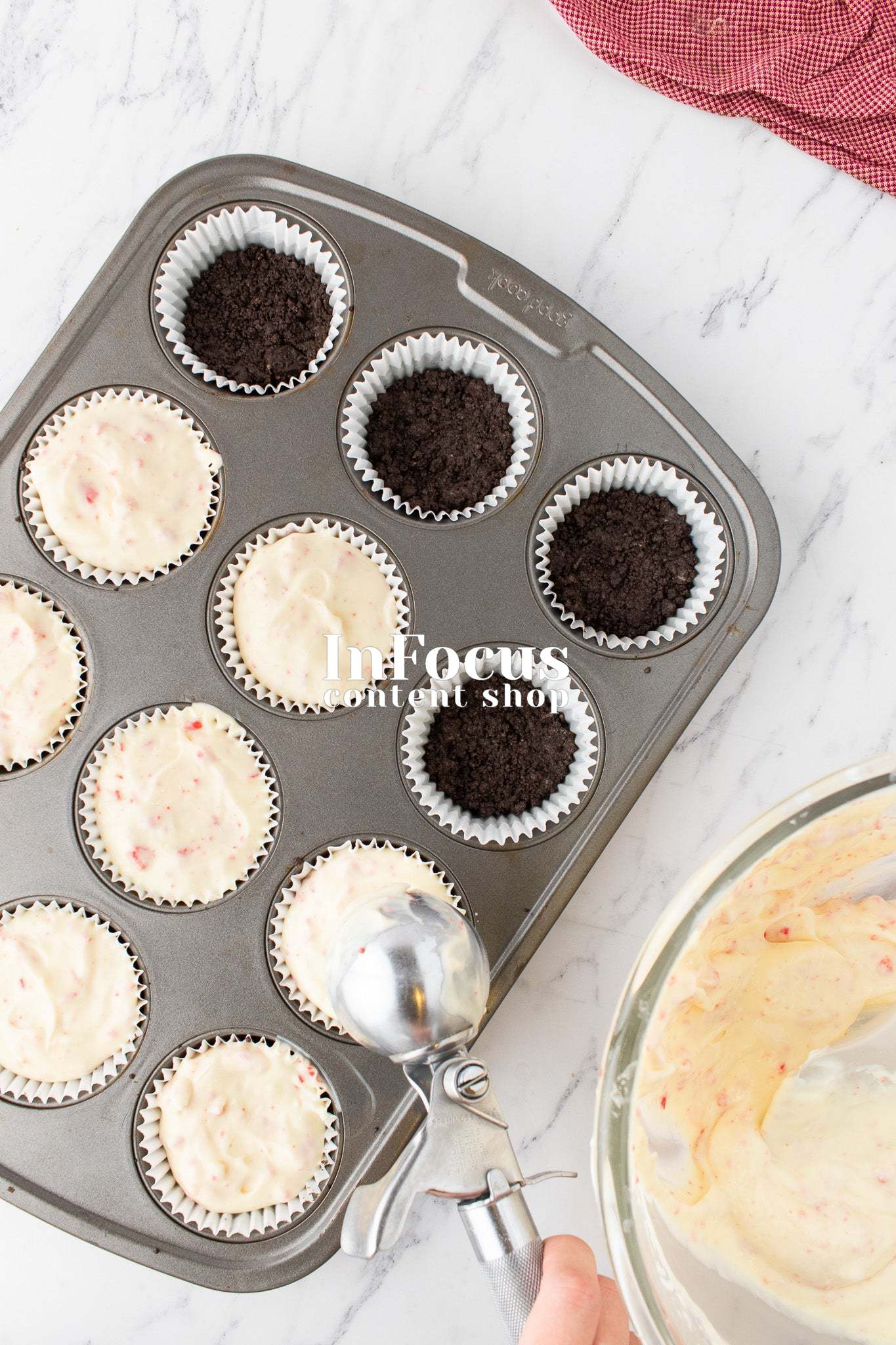 Mini White Chocolate Peppermint Cheesecakes- Exclusive