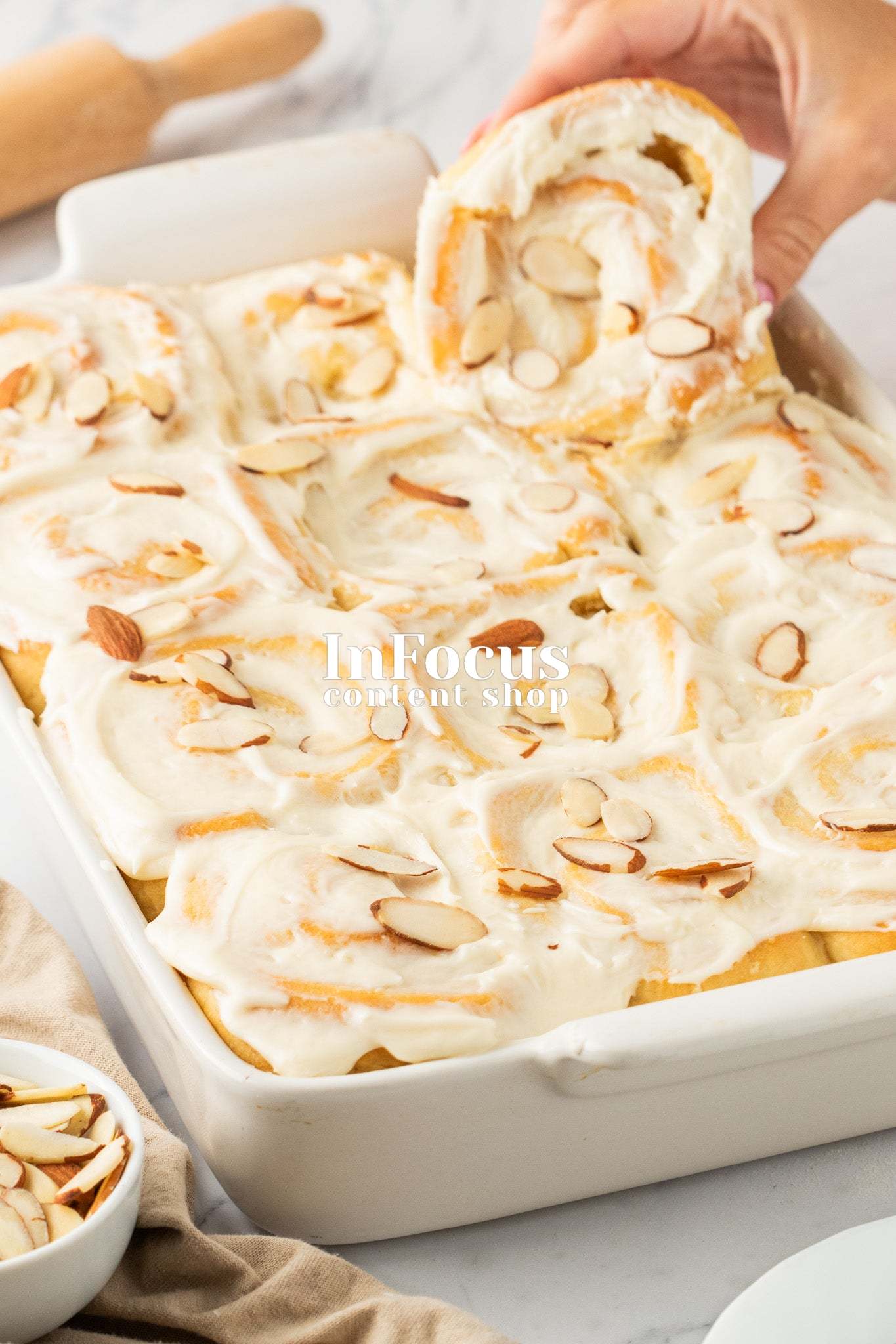Almond Croissant Cinnamon Rolls- Exclusive