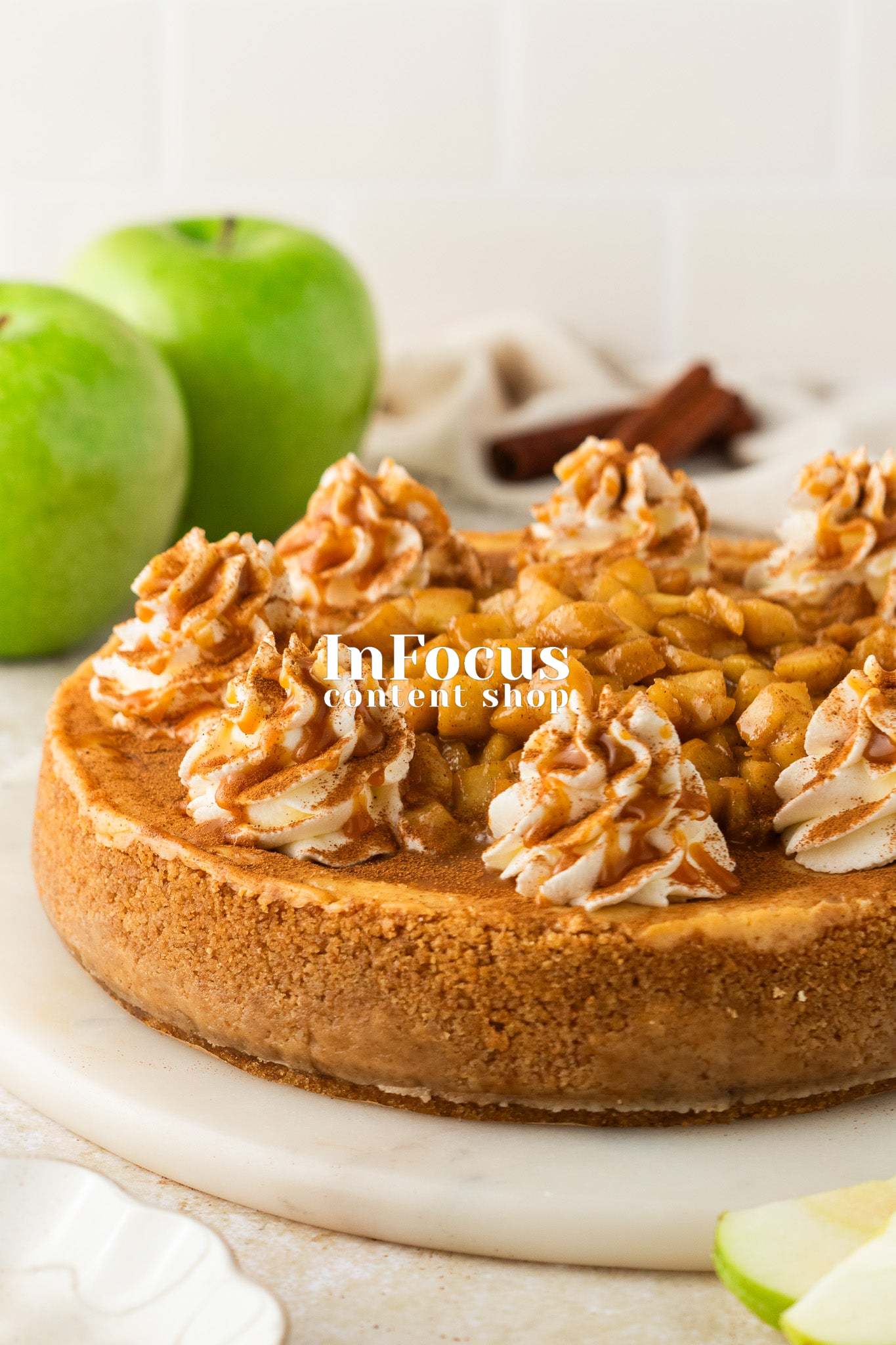 Caramel Apple Cheesecake- Exclusive