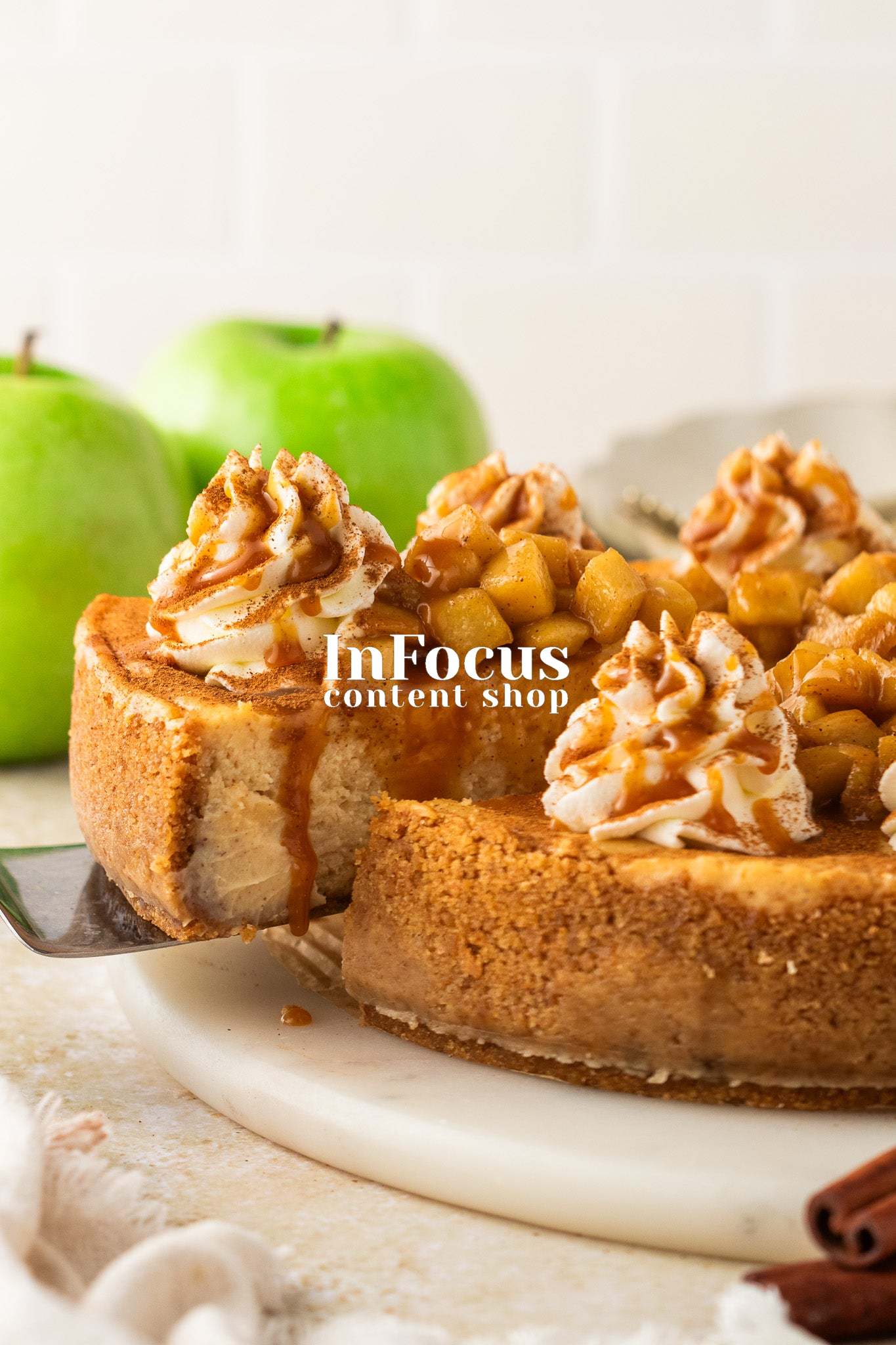 Caramel Apple Cheesecake- Exclusive