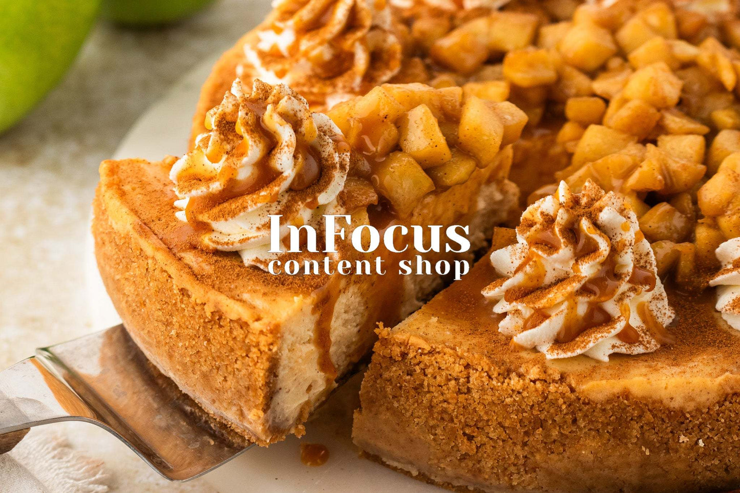 Caramel Apple Cheesecake- Exclusive