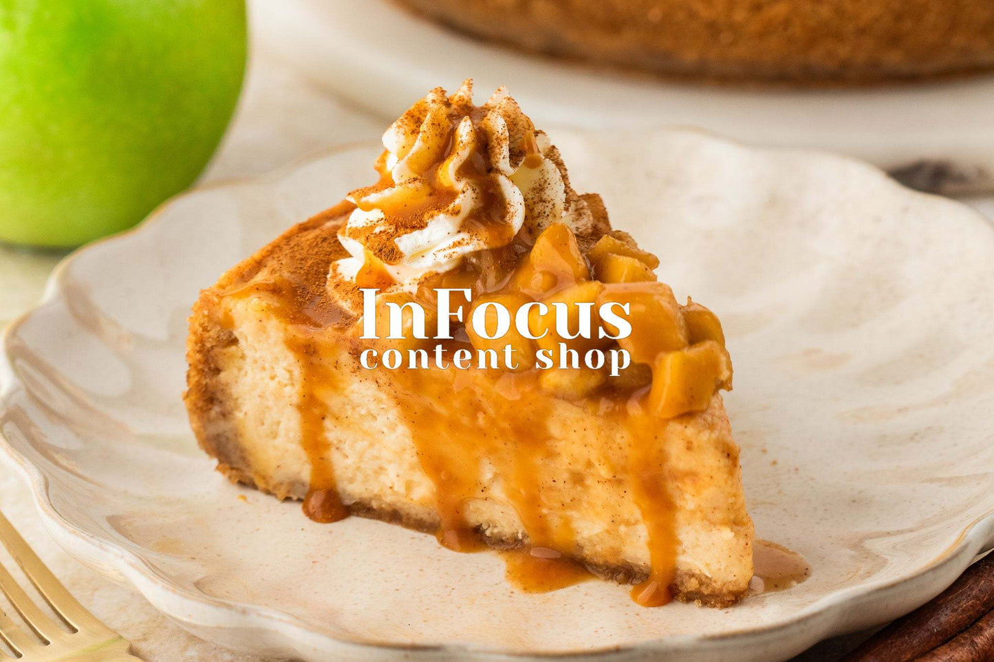 Caramel Apple Cheesecake- Exclusive