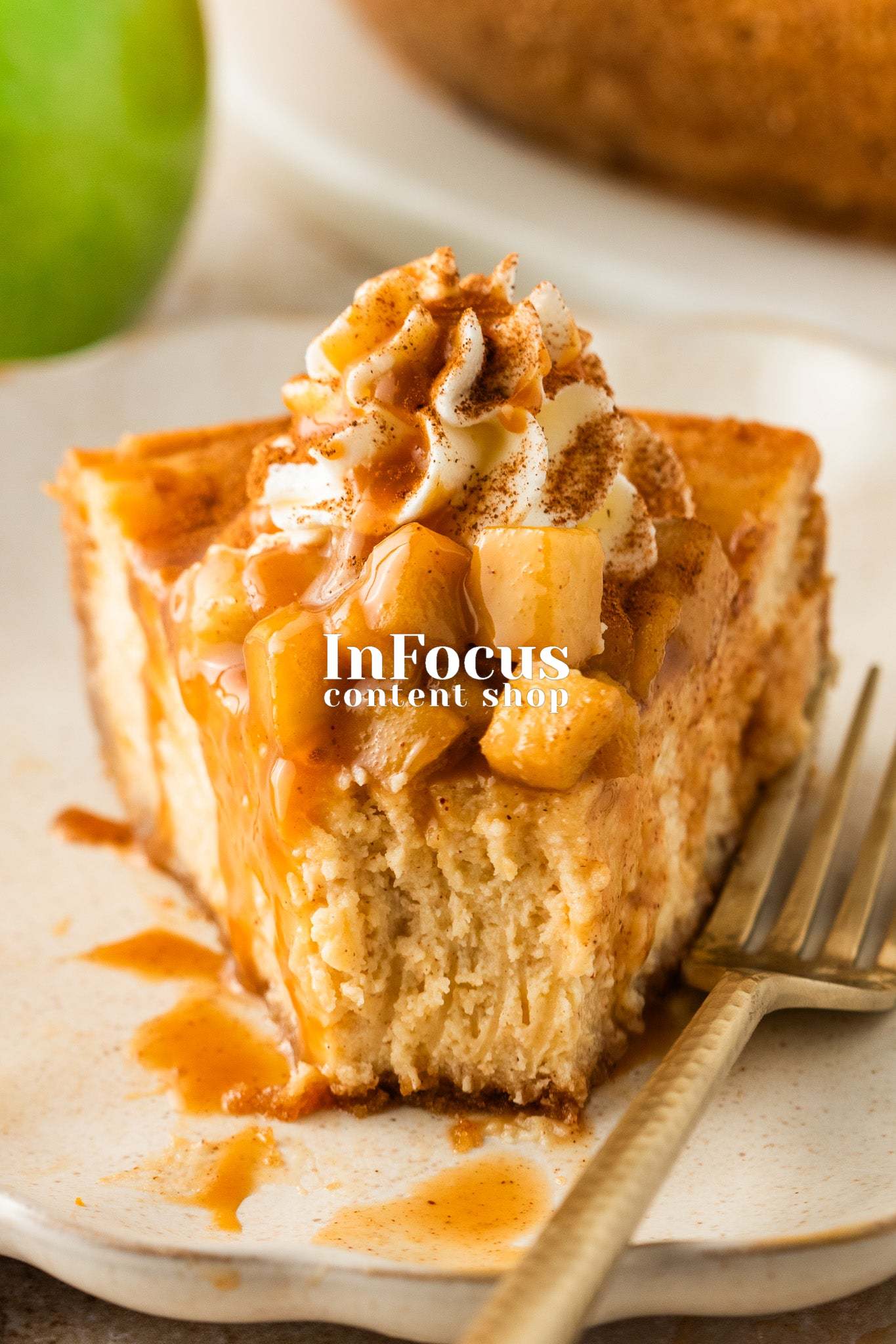 Caramel Apple Cheesecake- Exclusive