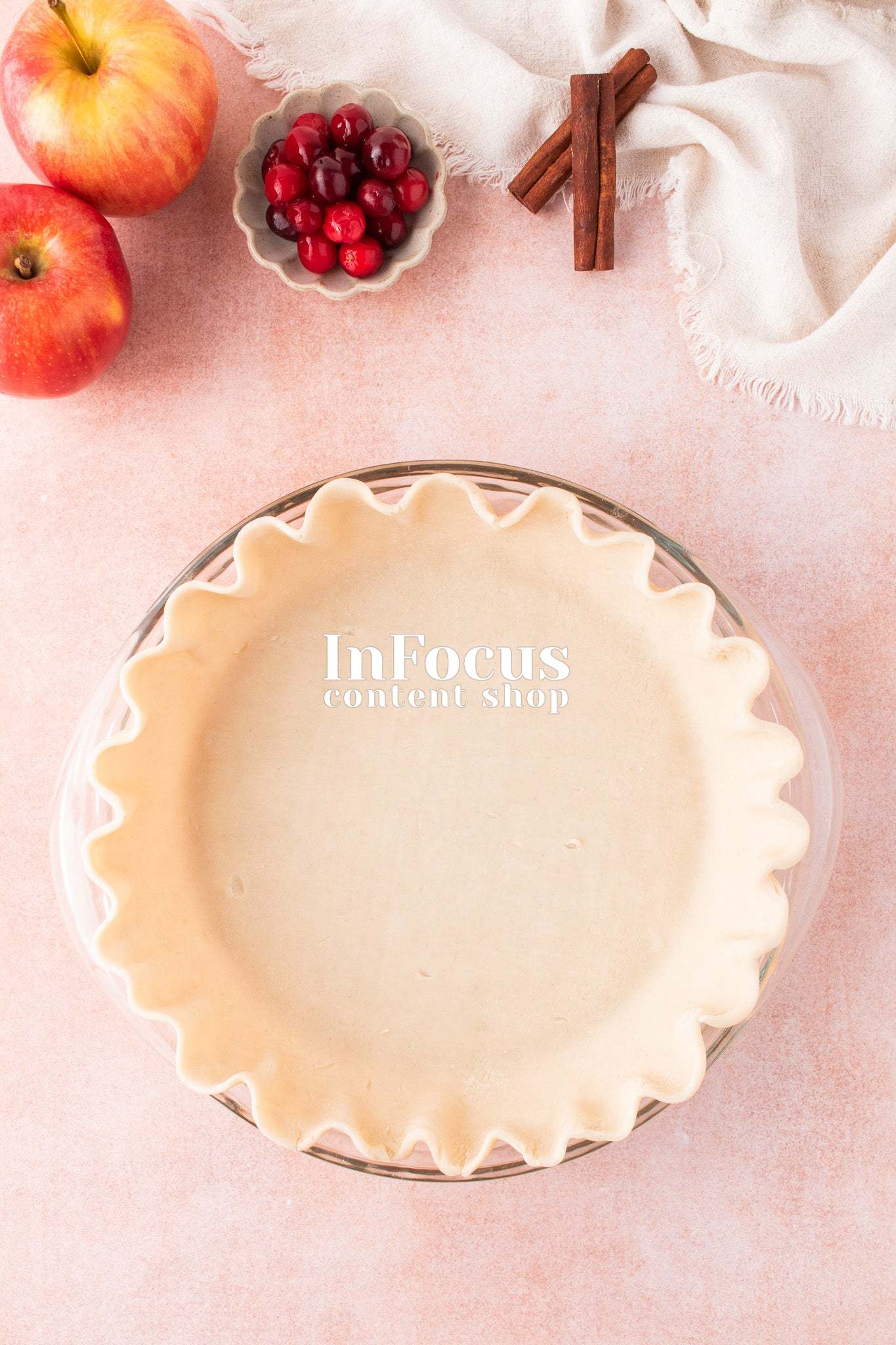 Apple Cranberry Crumble Pie- Exclusive