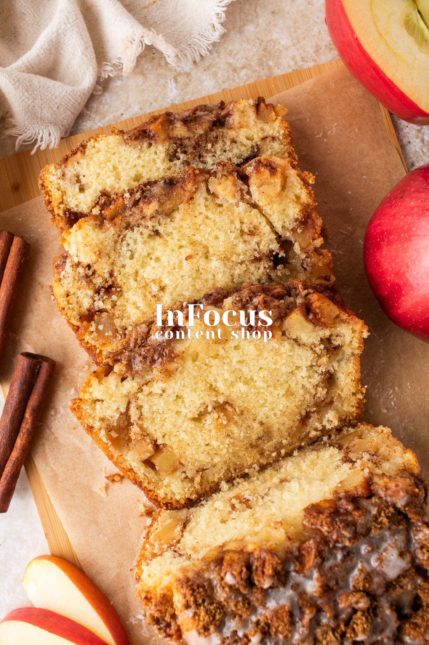 Amish Apple Fritter Bread- Exclusive