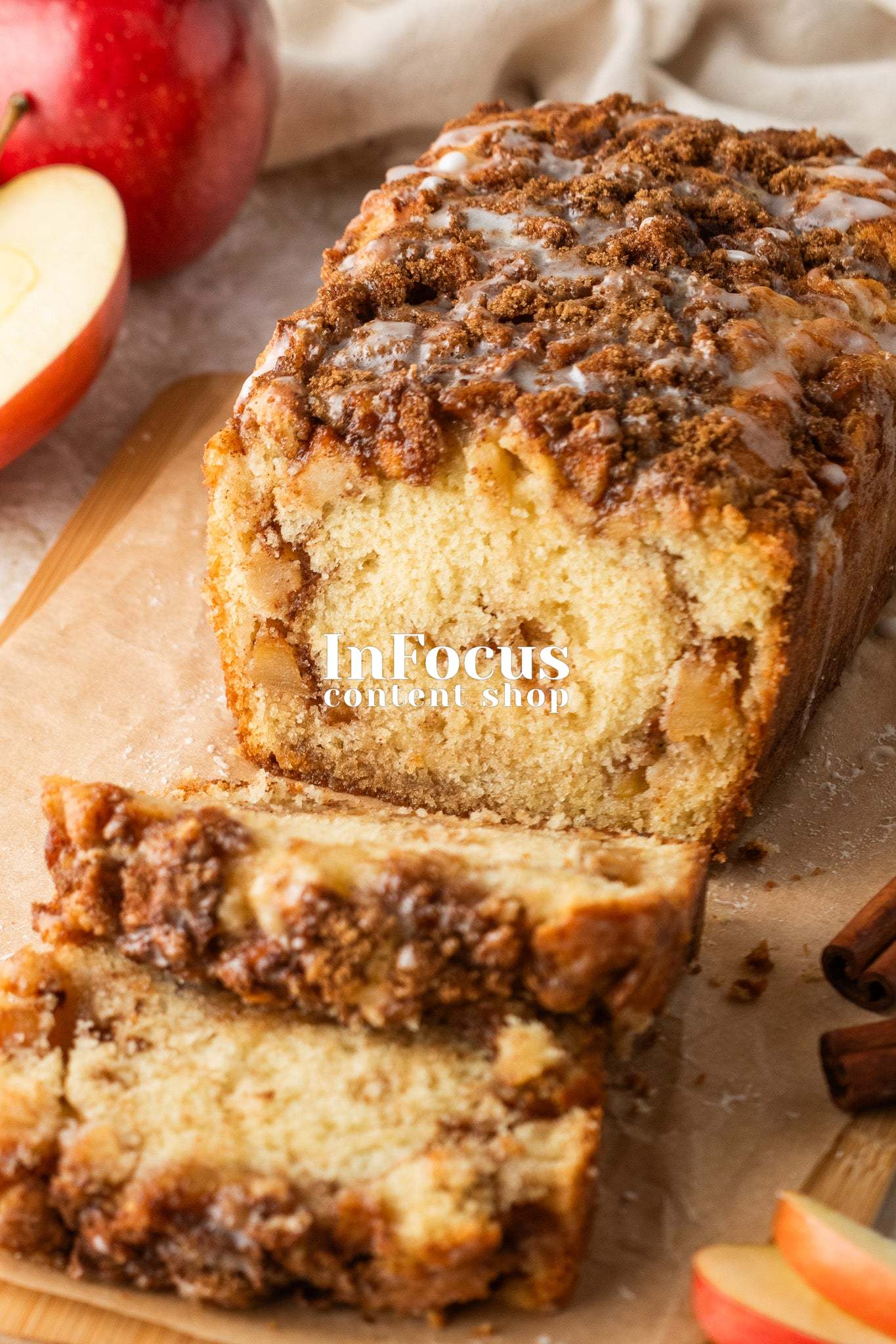 Amish Apple Fritter Bread- Exclusive