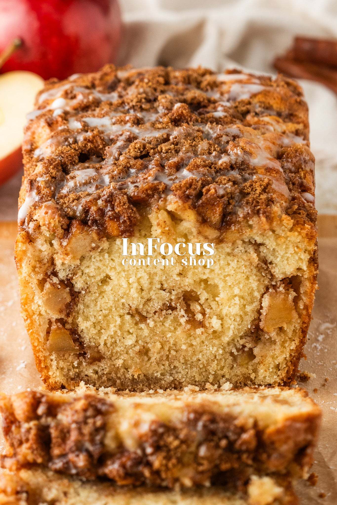 Amish Apple Fritter Bread- Exclusive