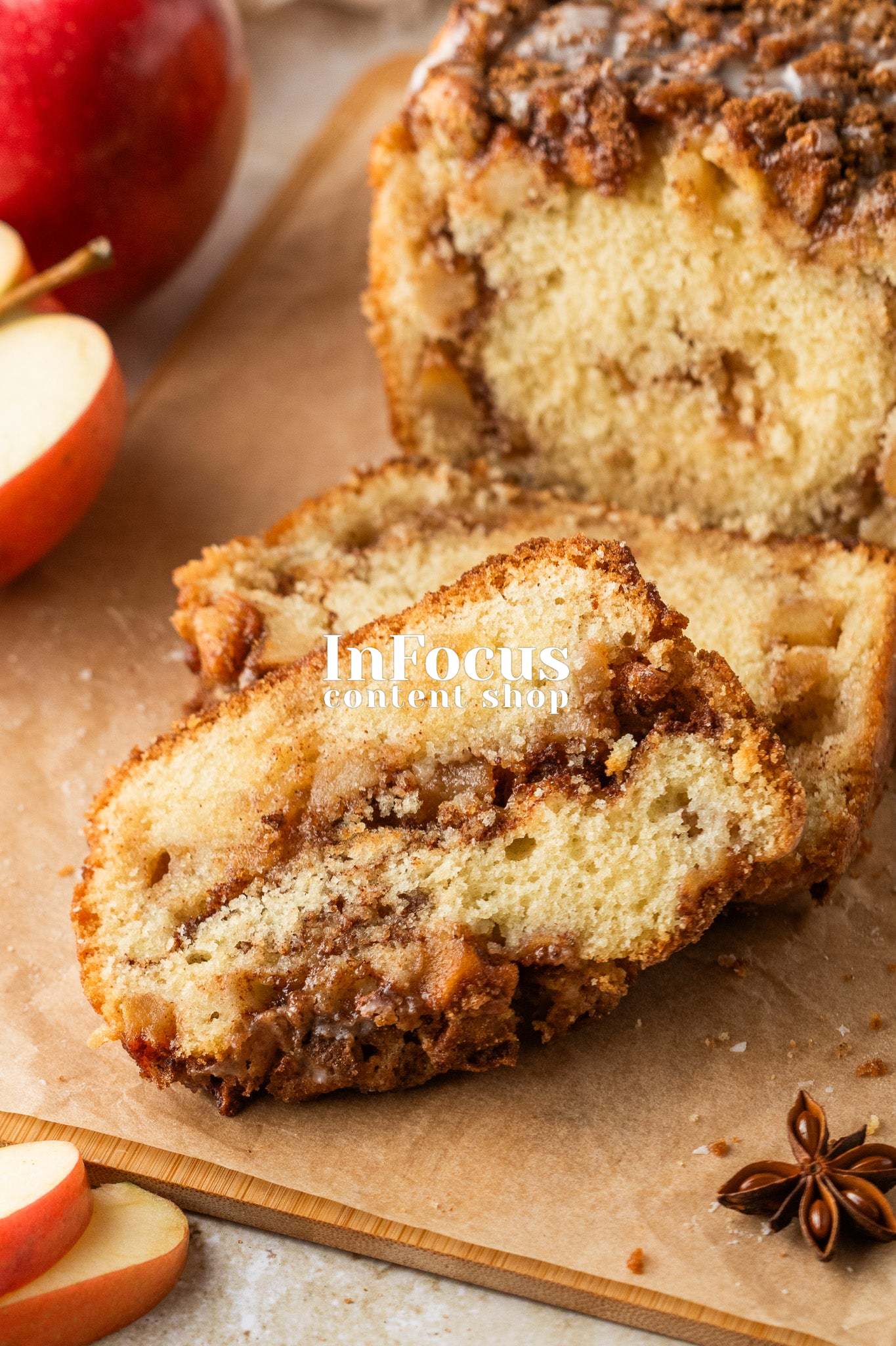 Amish Apple Fritter Bread- Exclusive