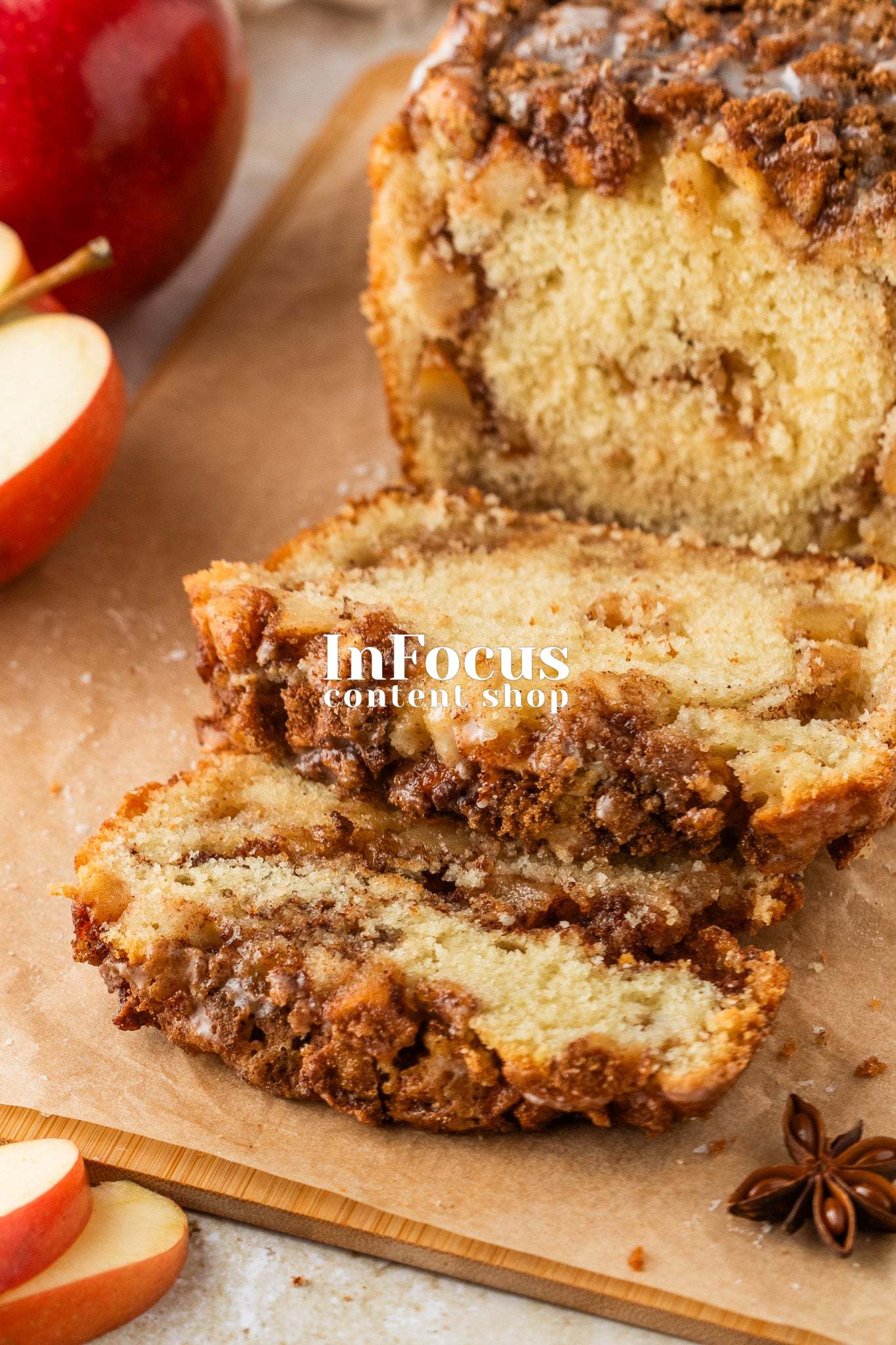 Amish Apple Fritter Bread- Exclusive