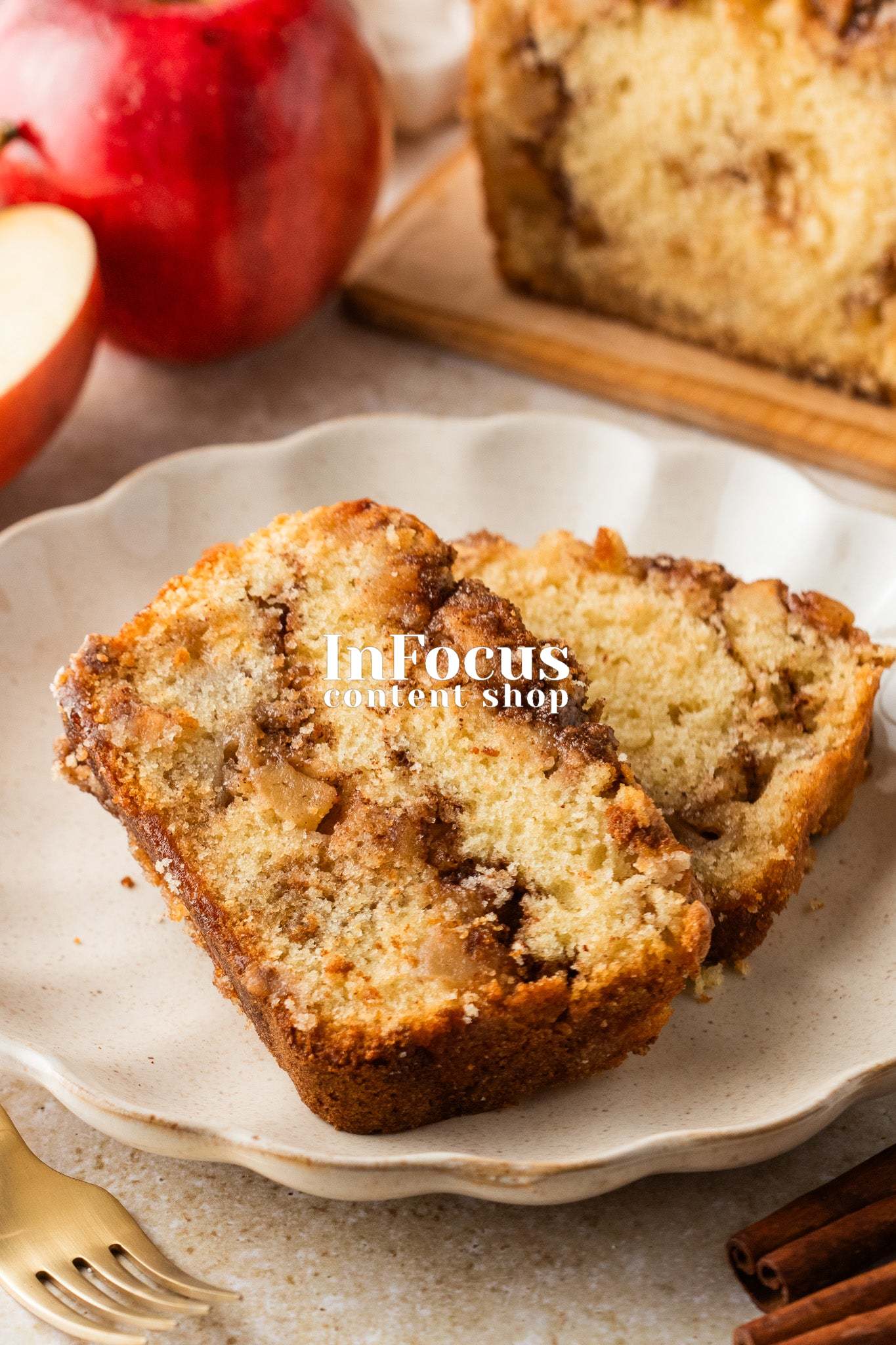 Amish Apple Fritter Bread- Exclusive