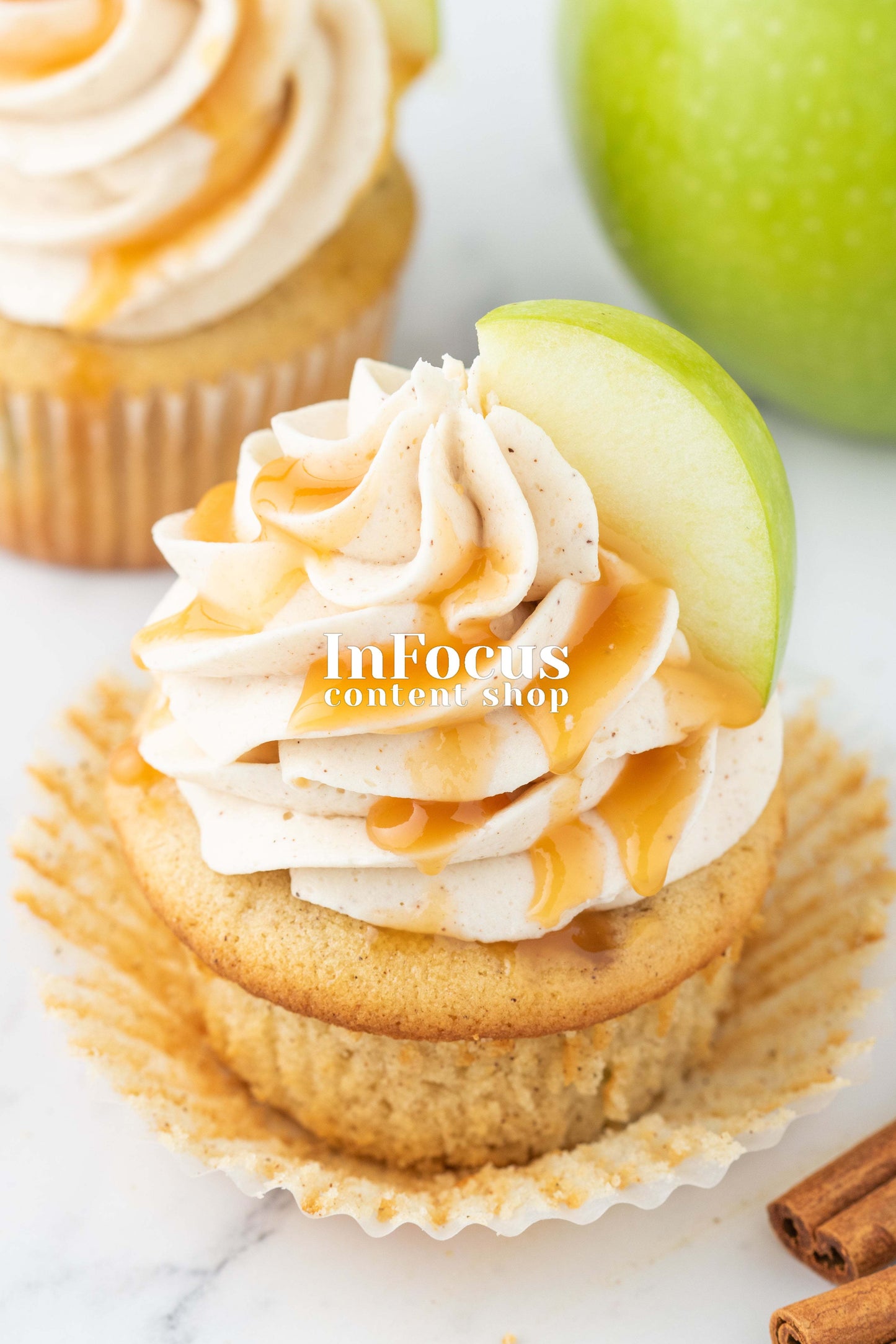 Caramel Apple Cupcakes- Semi-Exclusive Set 1