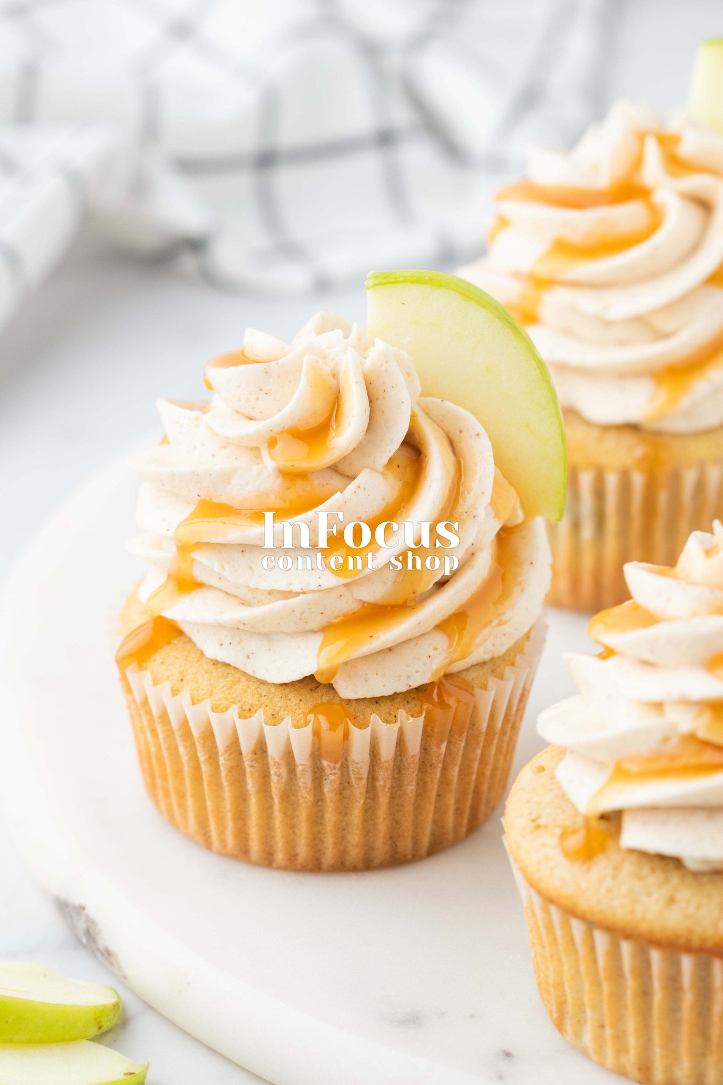 Caramel Apple Cupcakes- Semi-Exclusive Set 1