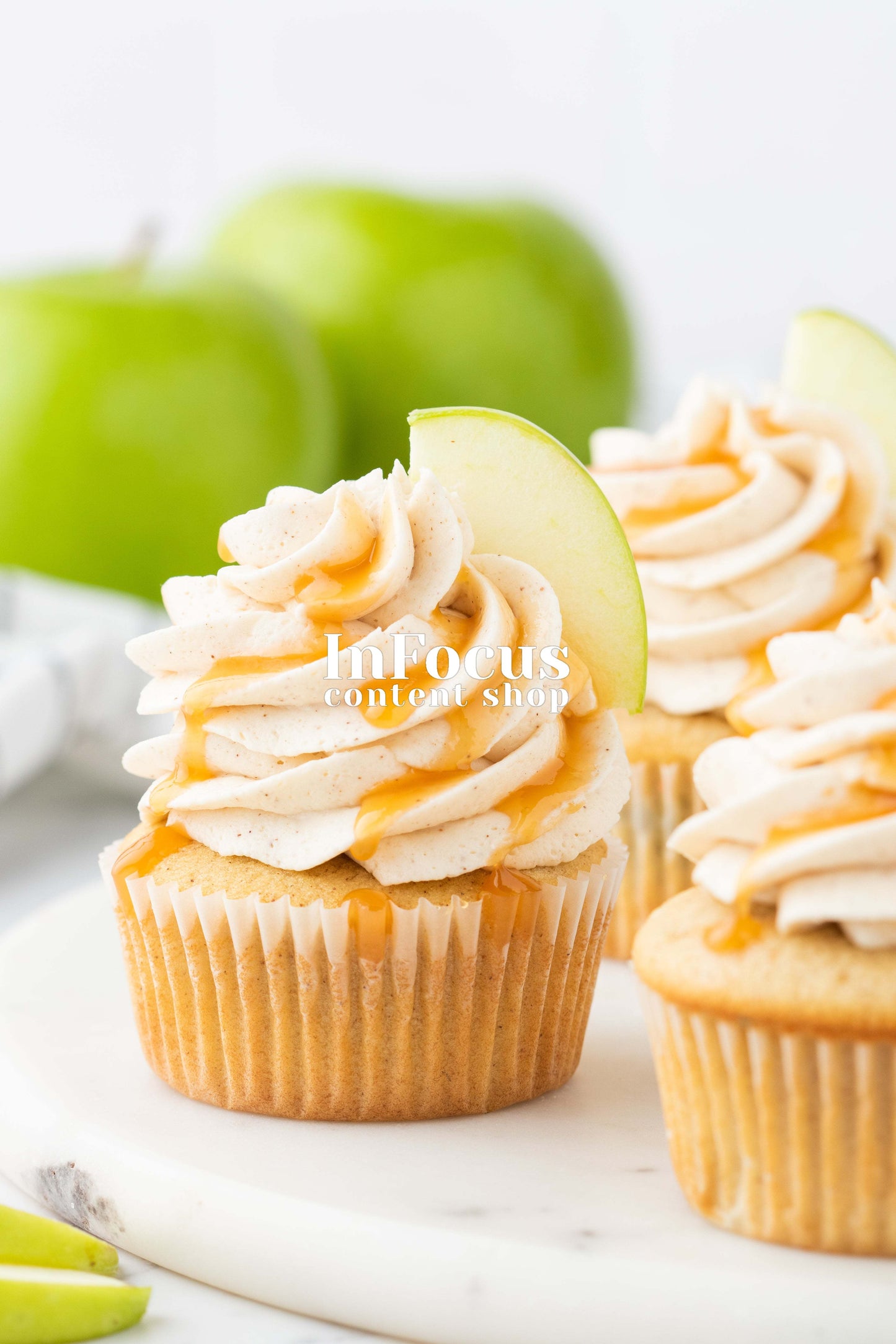 Caramel Apple Cupcakes- Semi-Exclusive Set 1