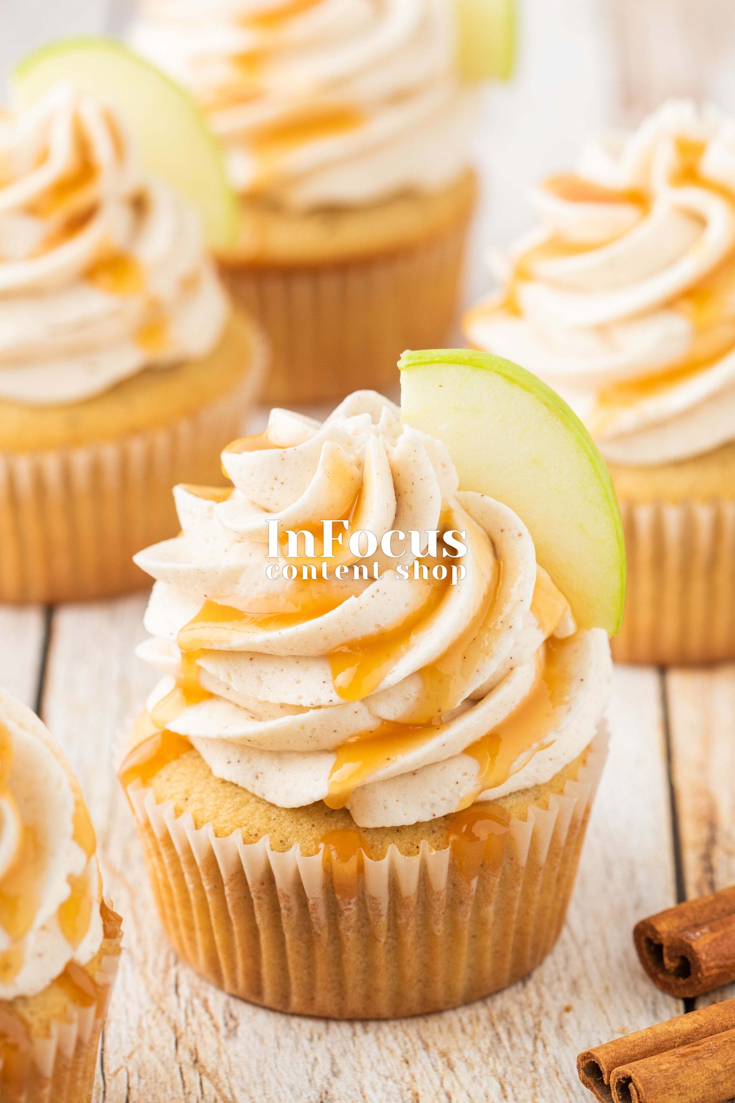 Caramel Apple Cupcakes- Semi-Exclusive Set 2