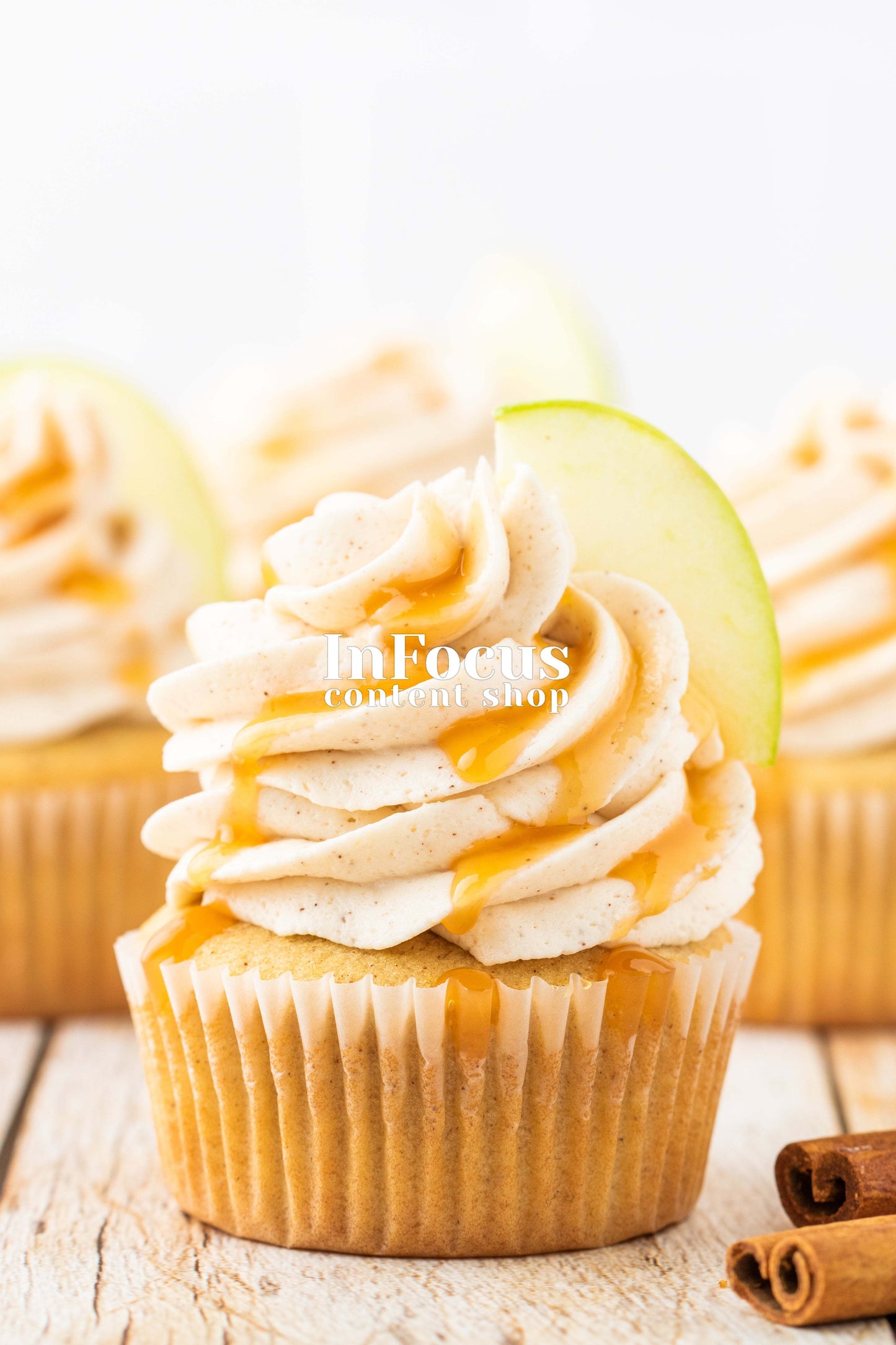 Caramel Apple Cupcakes- Semi-Exclusive Set 2