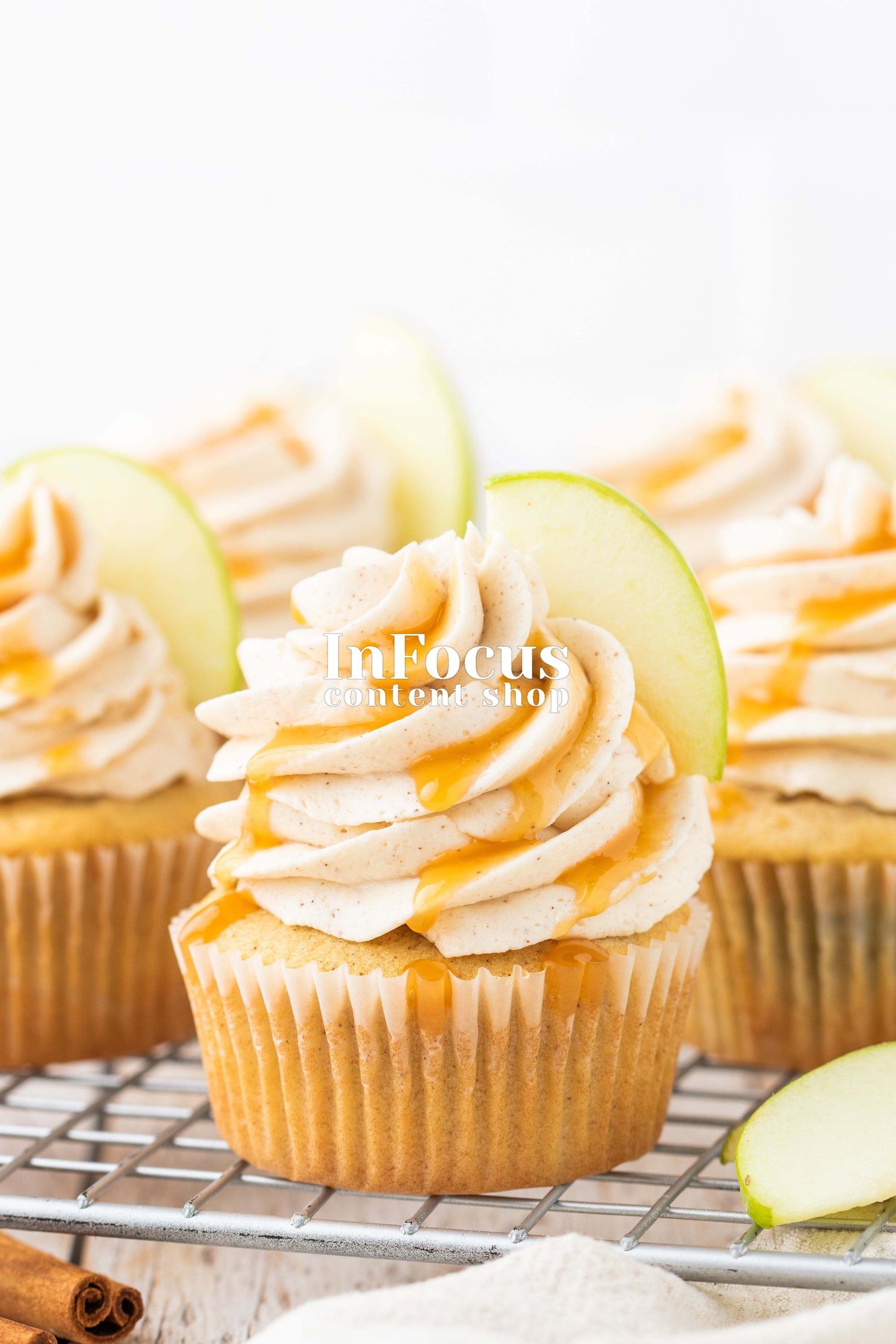 Caramel Apple Cupcakes- Semi-Exclusive Set 2