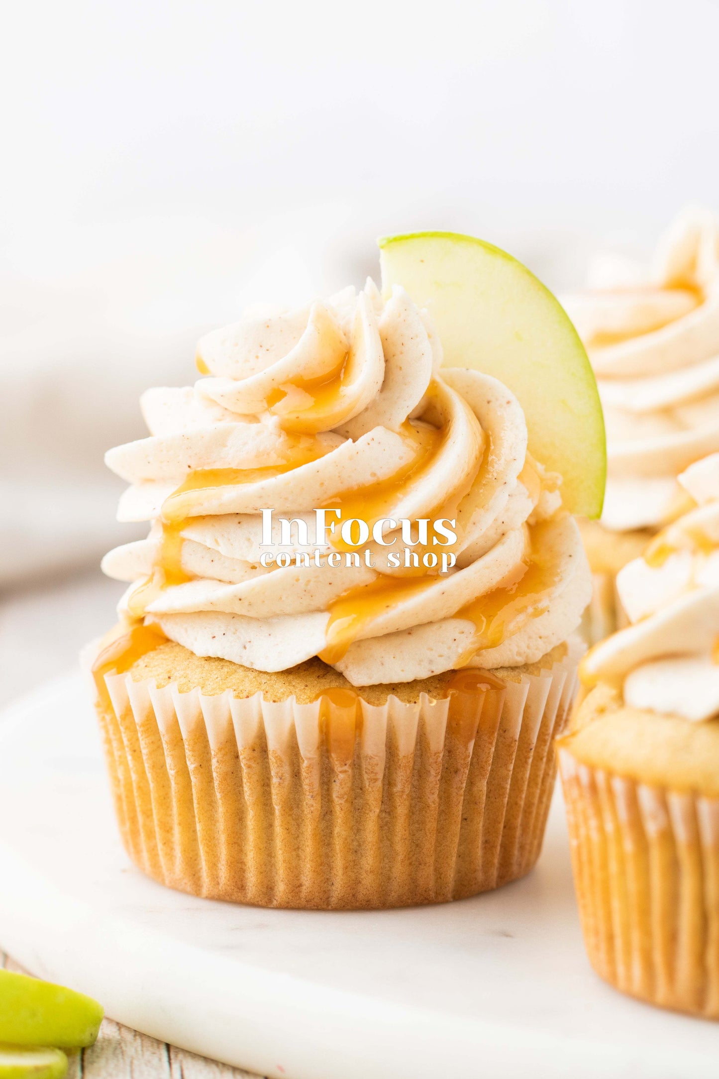 Caramel Apple Cupcakes- Semi-Exclusive Set 2