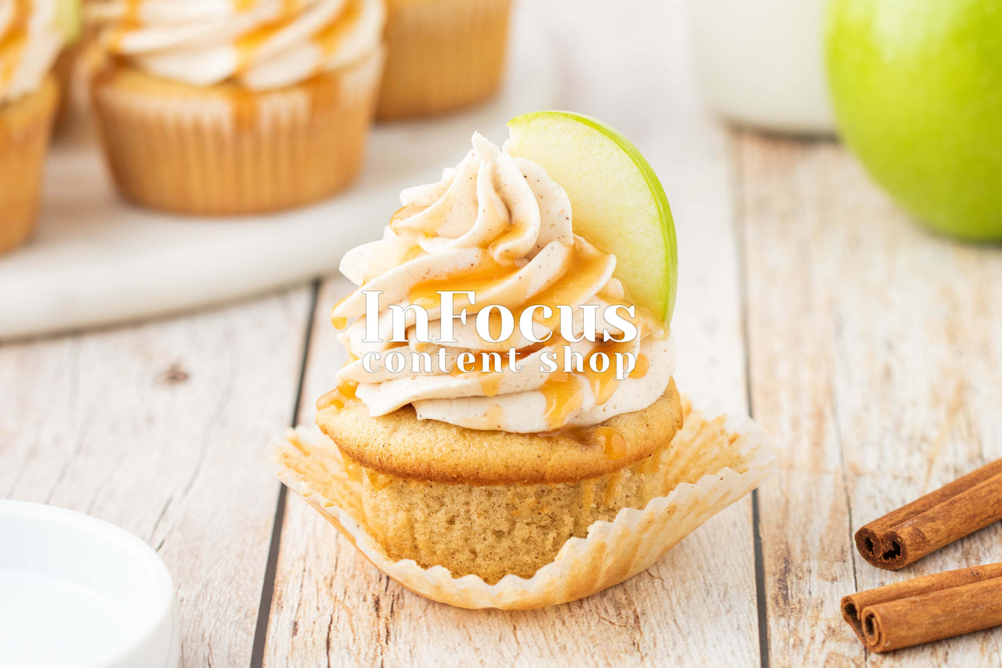 Caramel Apple Cupcakes- Semi-Exclusive Set 2