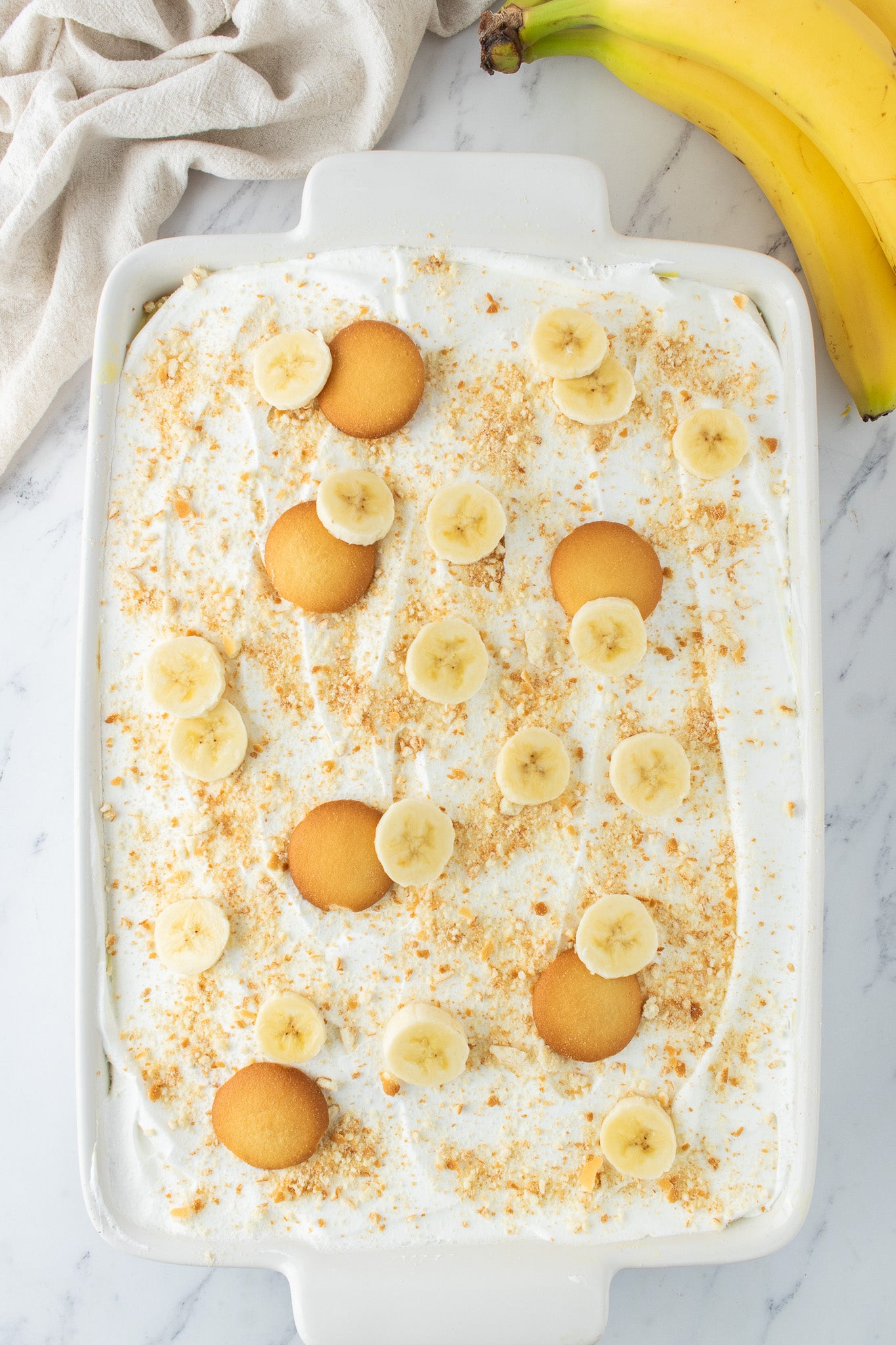 Banana Pudding Poke Cake- Exclusive