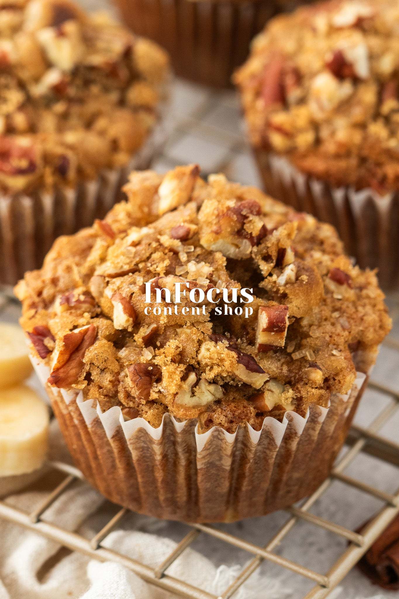 Banana Bread Muffins- Exclusive