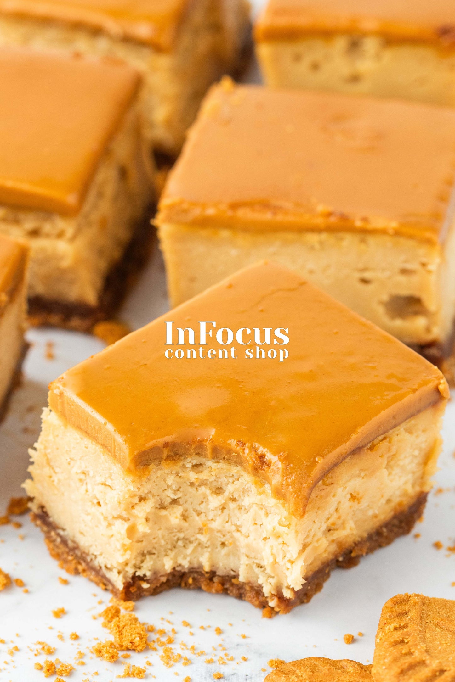 Biscoff Cheesecake Bars- Exclusive