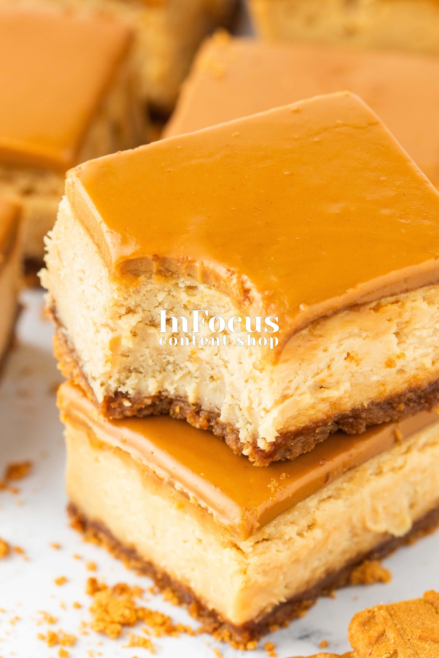 Biscoff Cheesecake Bars- Exclusive