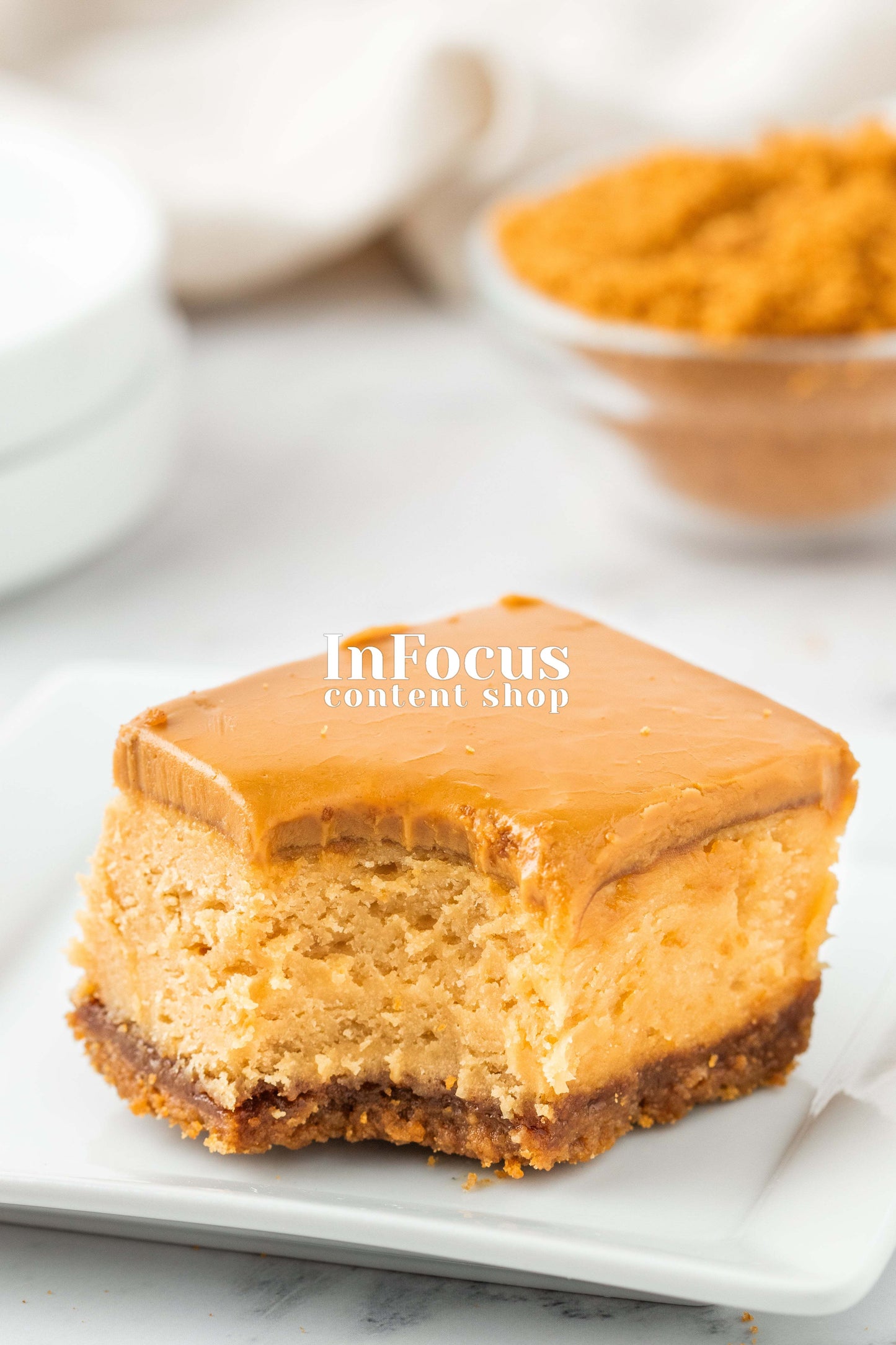 Biscoff Cheesecake Bars- Exclusive
