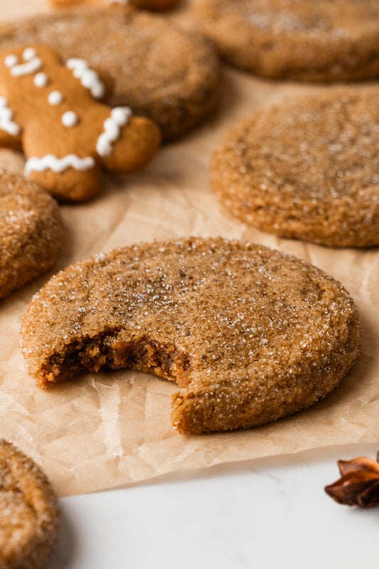 Chewy Gingerbread Cookies- Exclusive