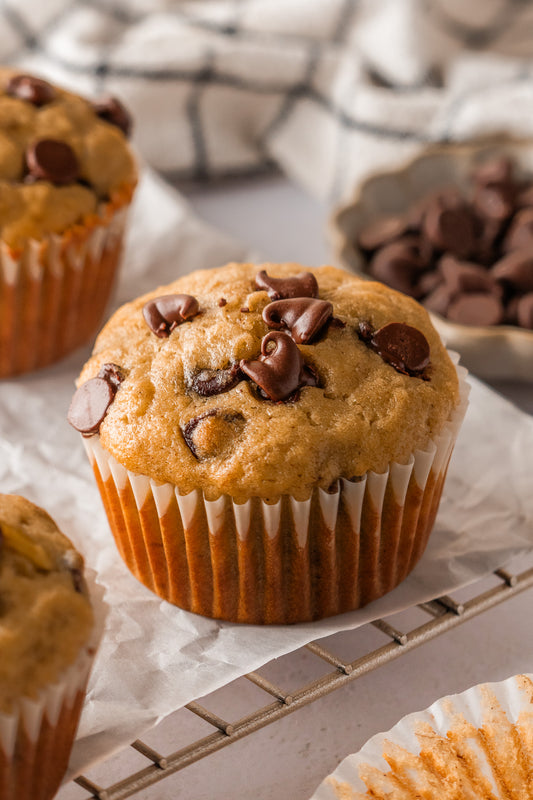 Chocolate Chip Banana Bread Muffins- Exclusive
