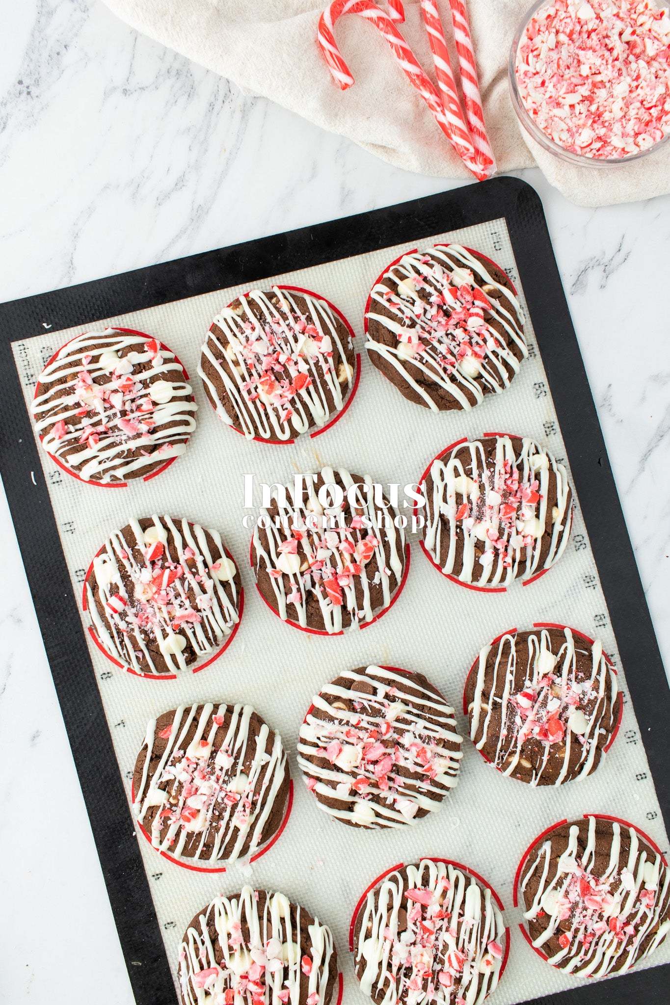 Peppermint Bark Cookies- Exclusive