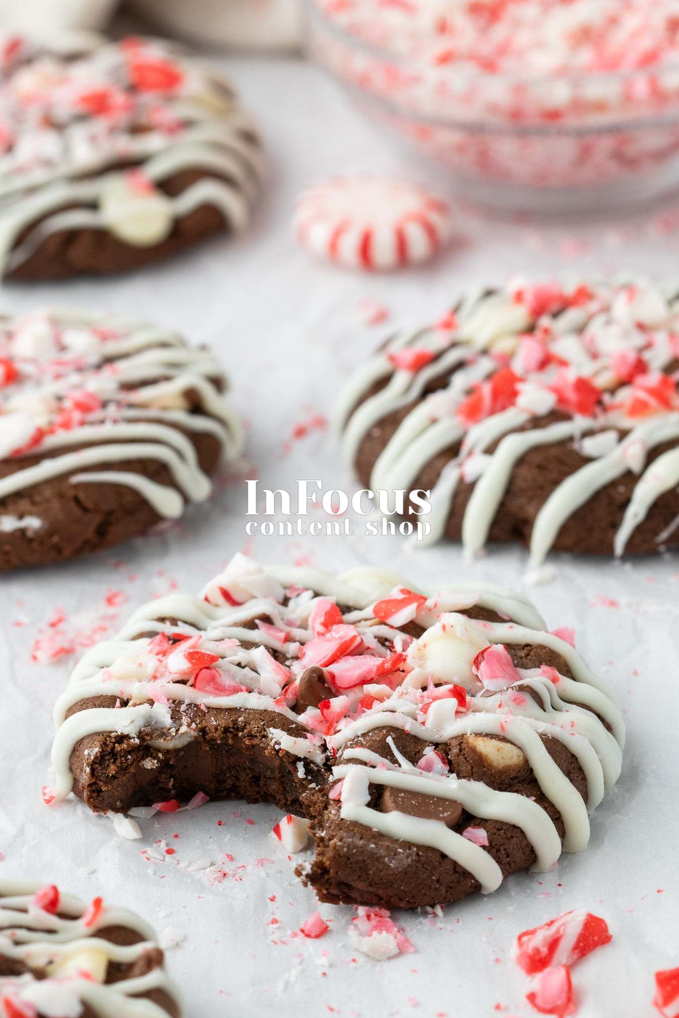 Peppermint Bark Cookies- Exclusive