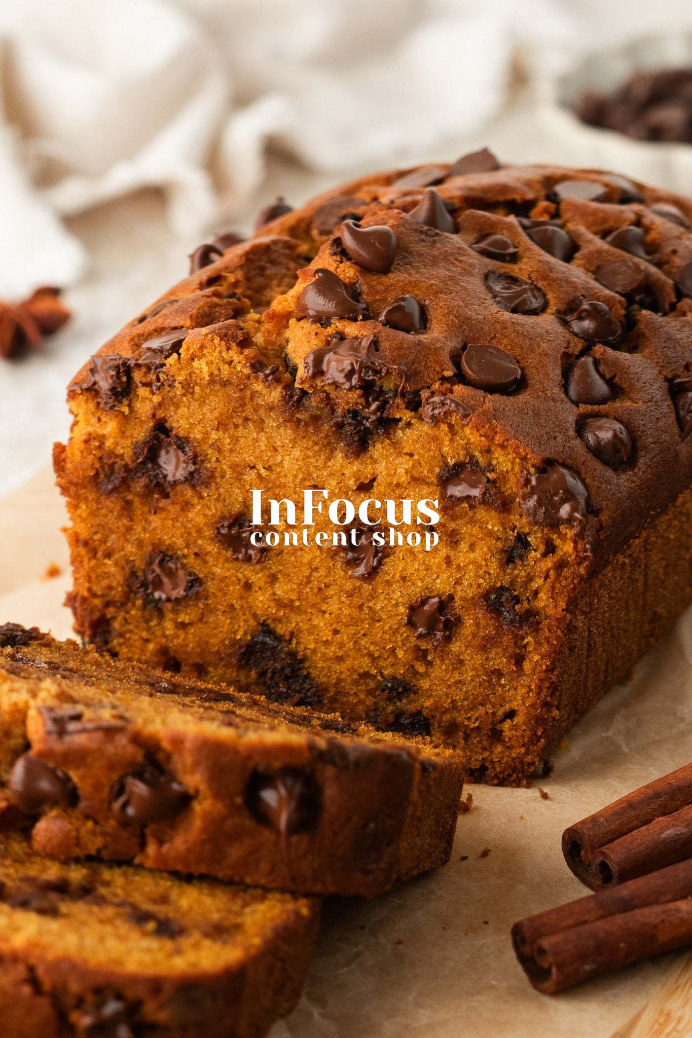 Chocolate Chip Pumpkin Bread- Exclusive