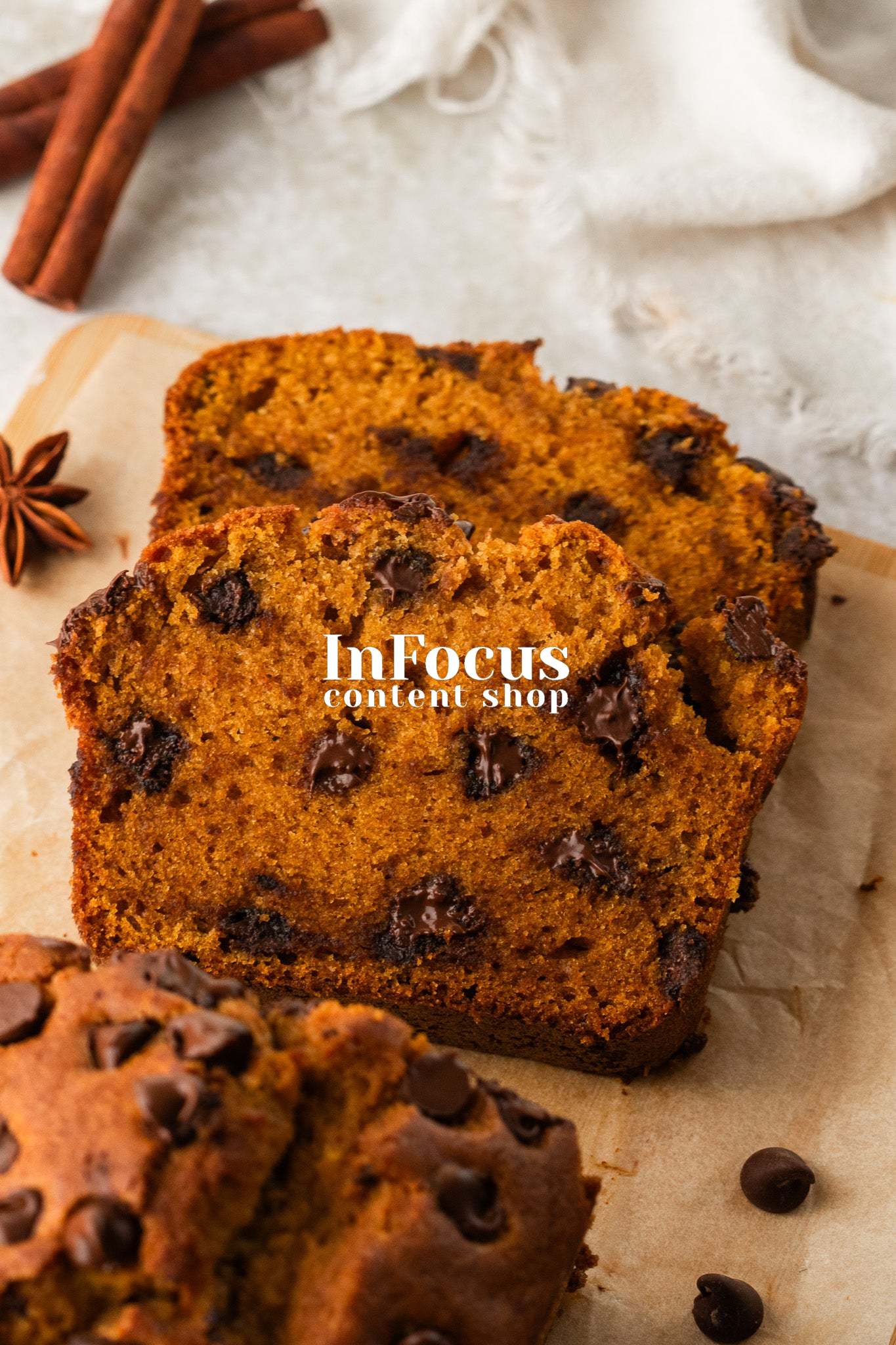 Chocolate Chip Pumpkin Bread- Exclusive