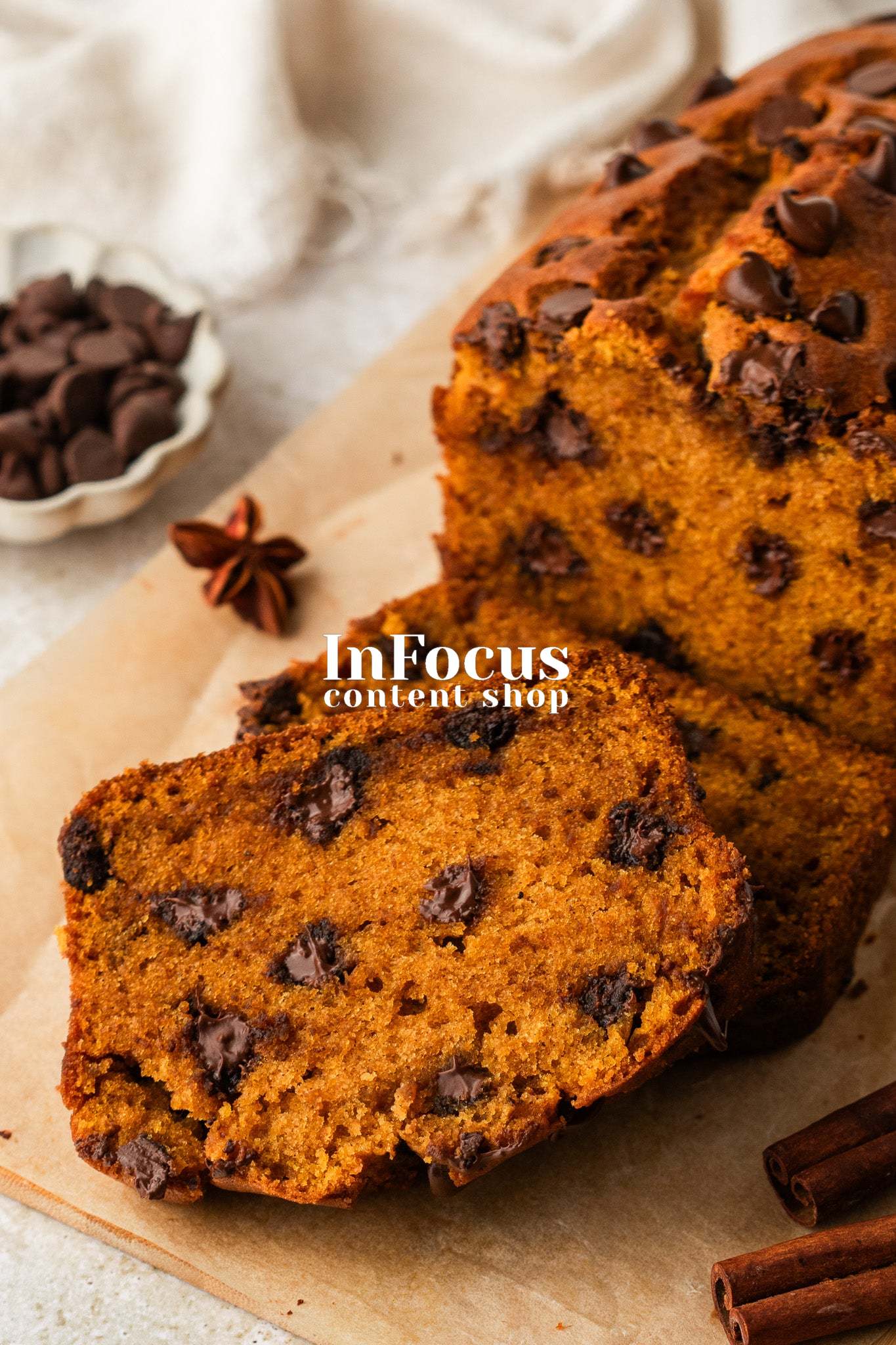 Chocolate Chip Pumpkin Bread- Exclusive