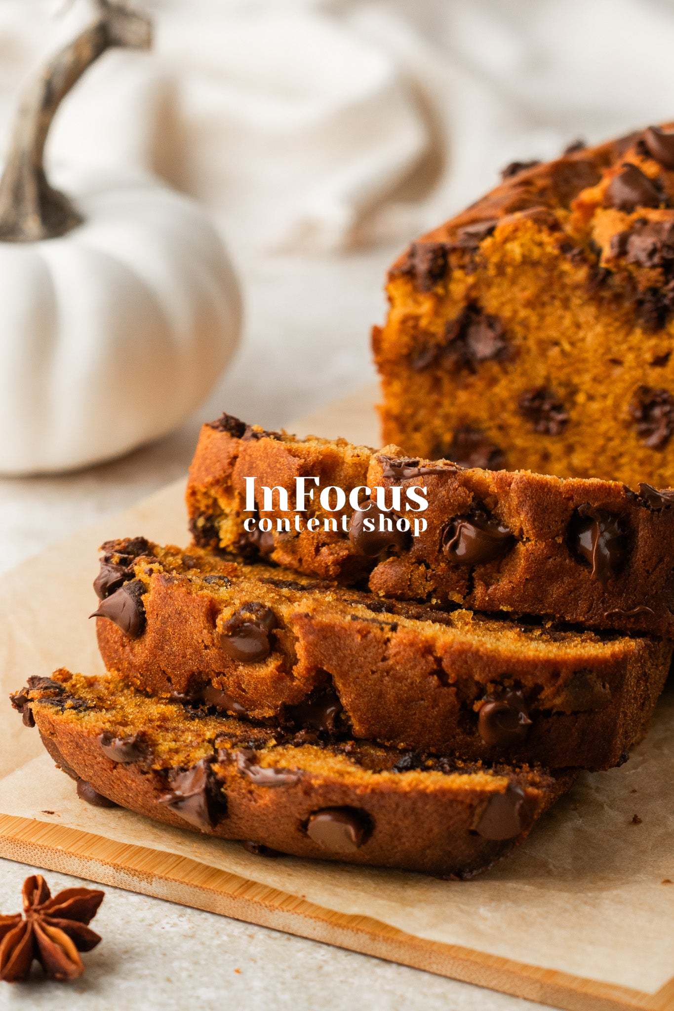 Chocolate Chip Pumpkin Bread- Exclusive