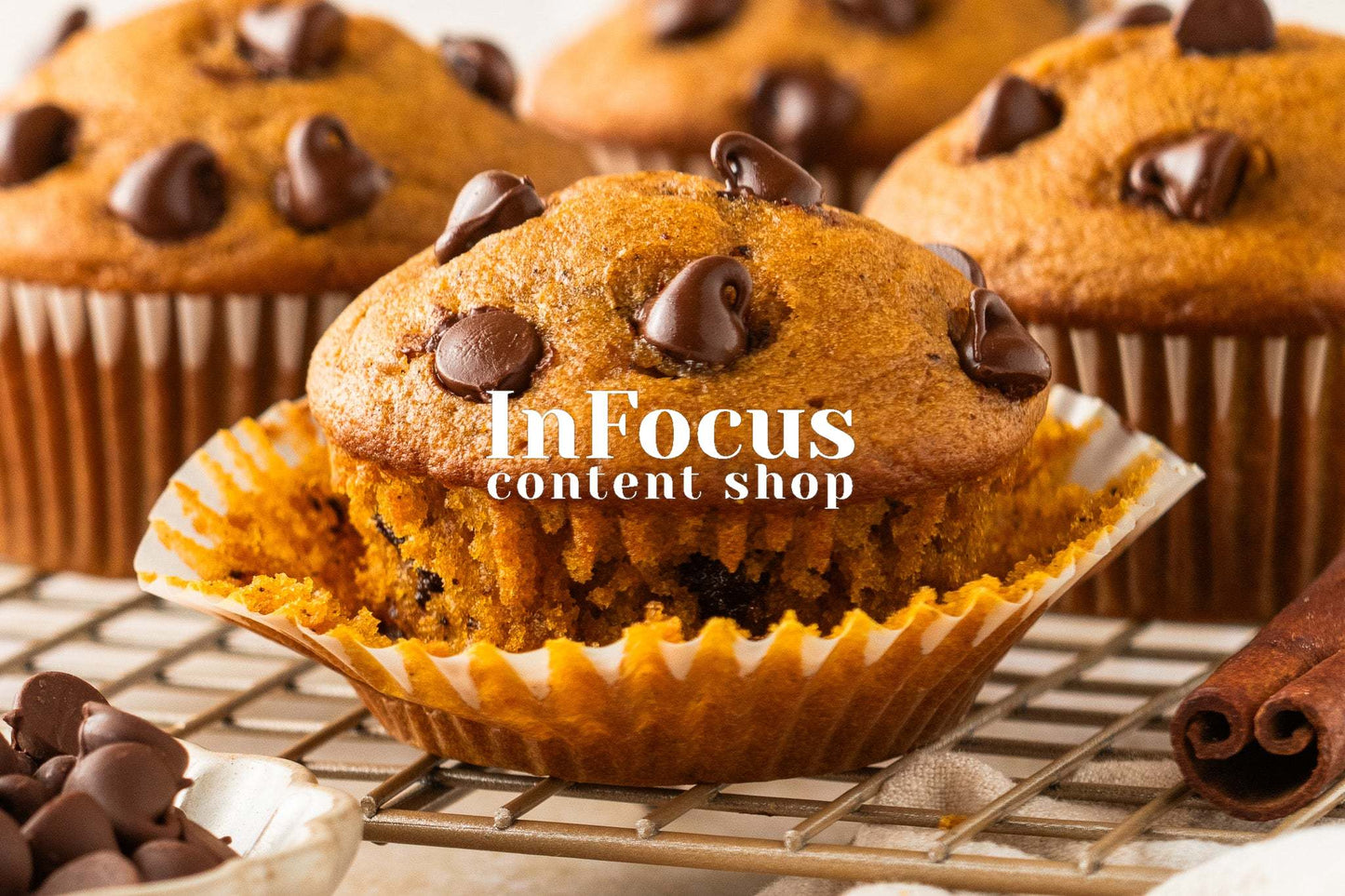 Pumpkin Chocolate Chip Muffins- Exclusive