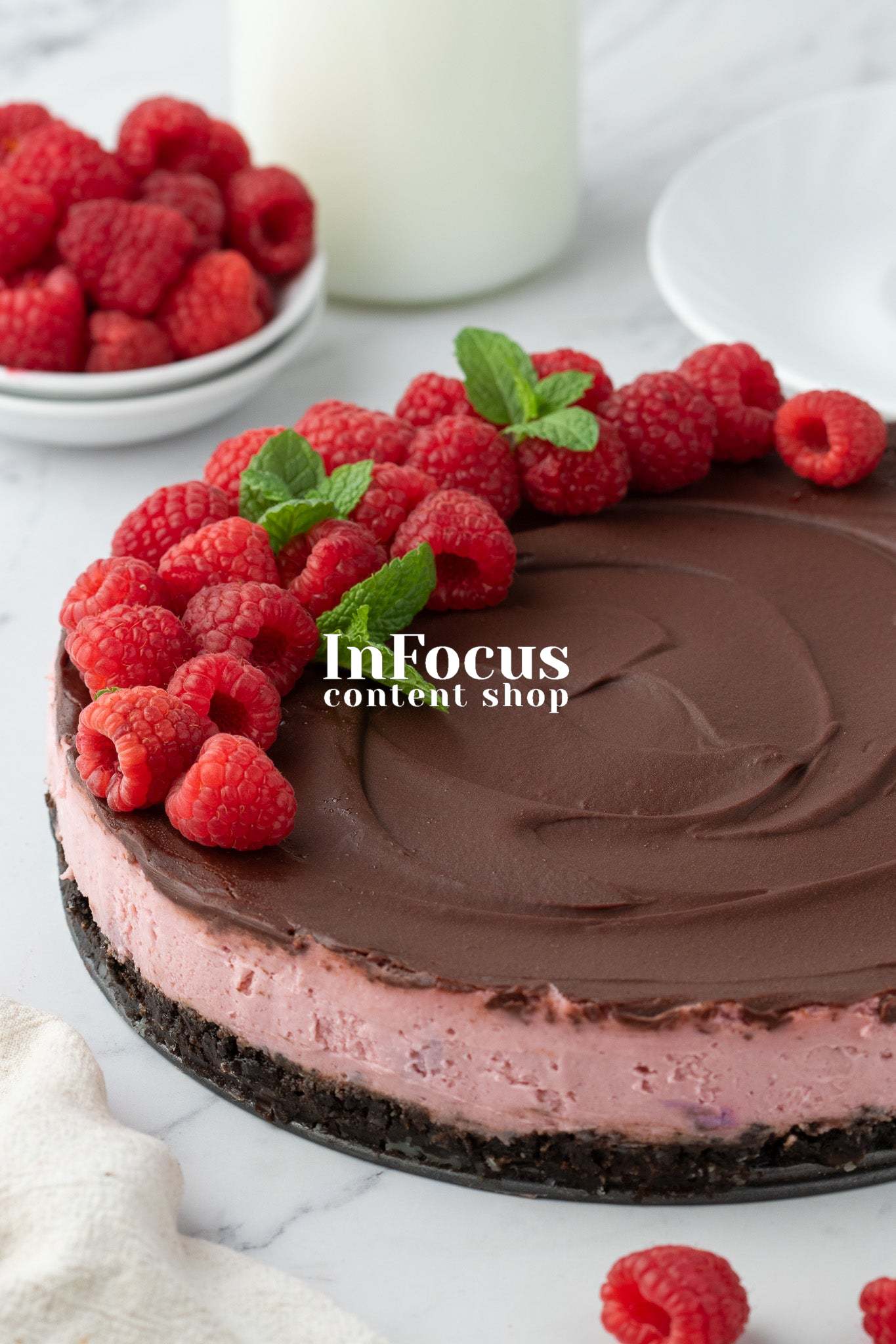 Chocolate Raspberry Cheesecake- Exclusive