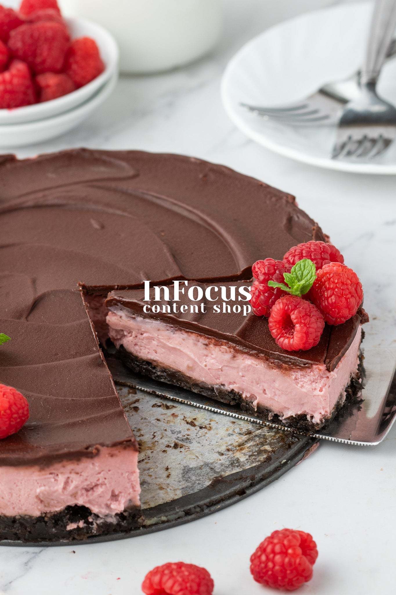 Chocolate Raspberry Cheesecake- Exclusive
