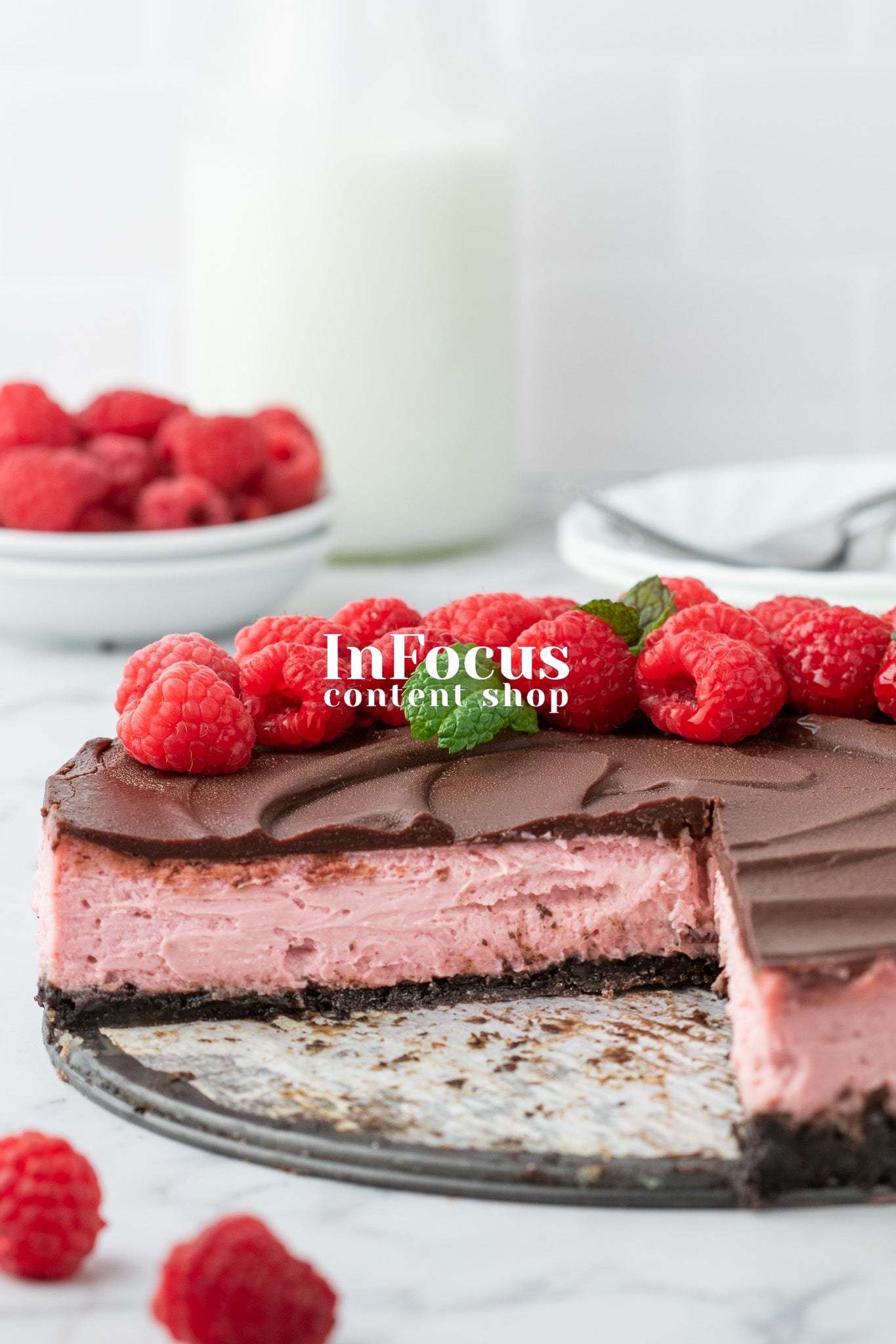 Chocolate Raspberry Cheesecake- Exclusive