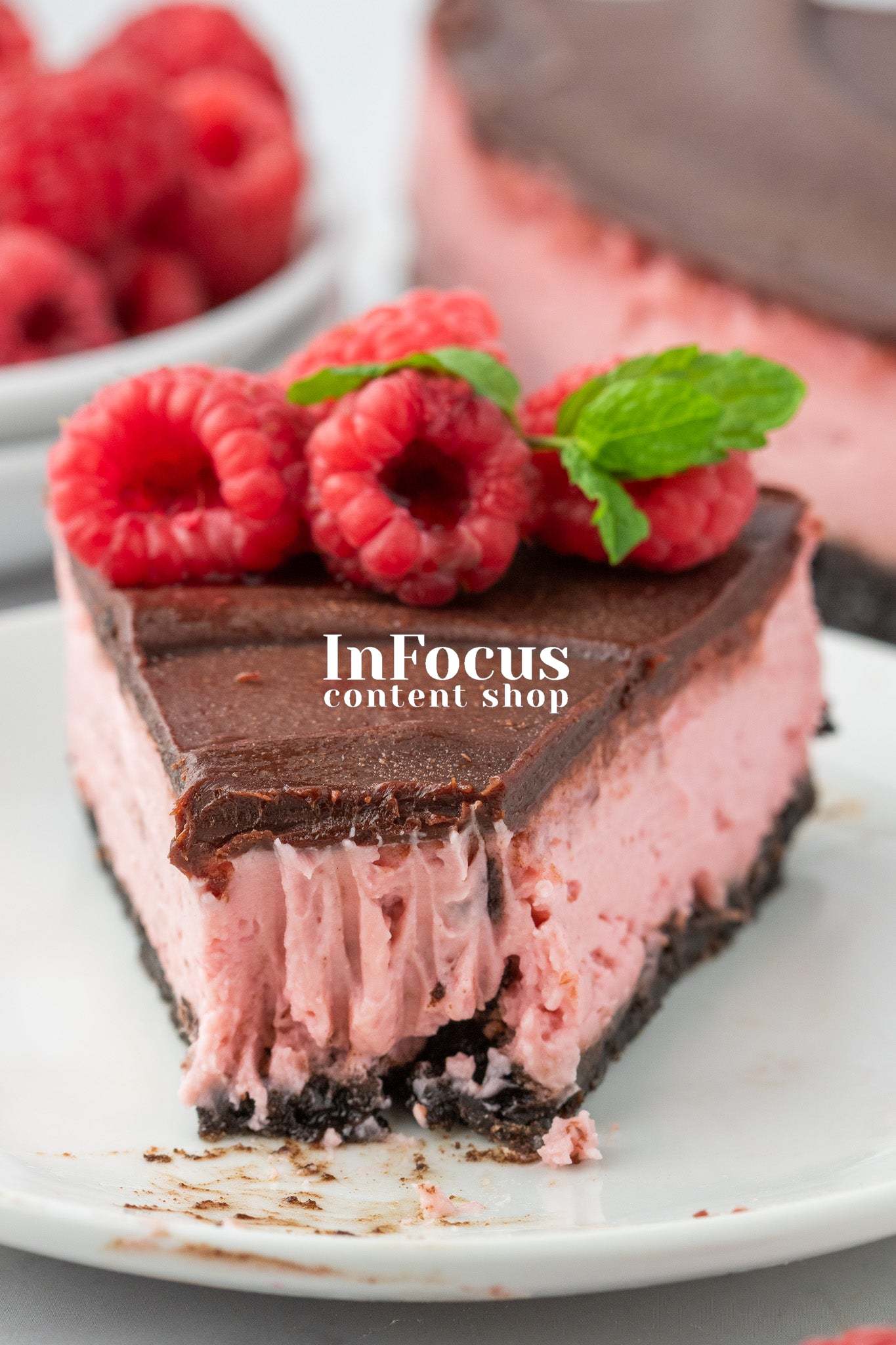 Chocolate Raspberry Cheesecake- Exclusive