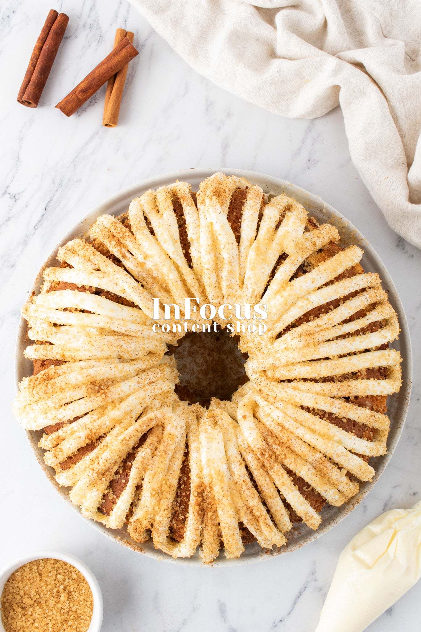 Snickerdoodle Bundt Cake- Exclusive