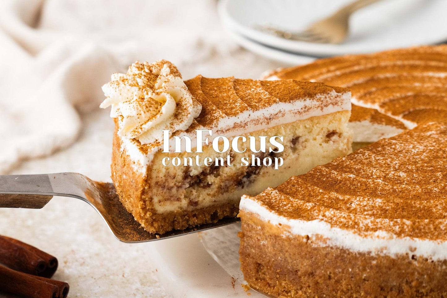 Cinnamon Swirl Cheesecake- Exclusive