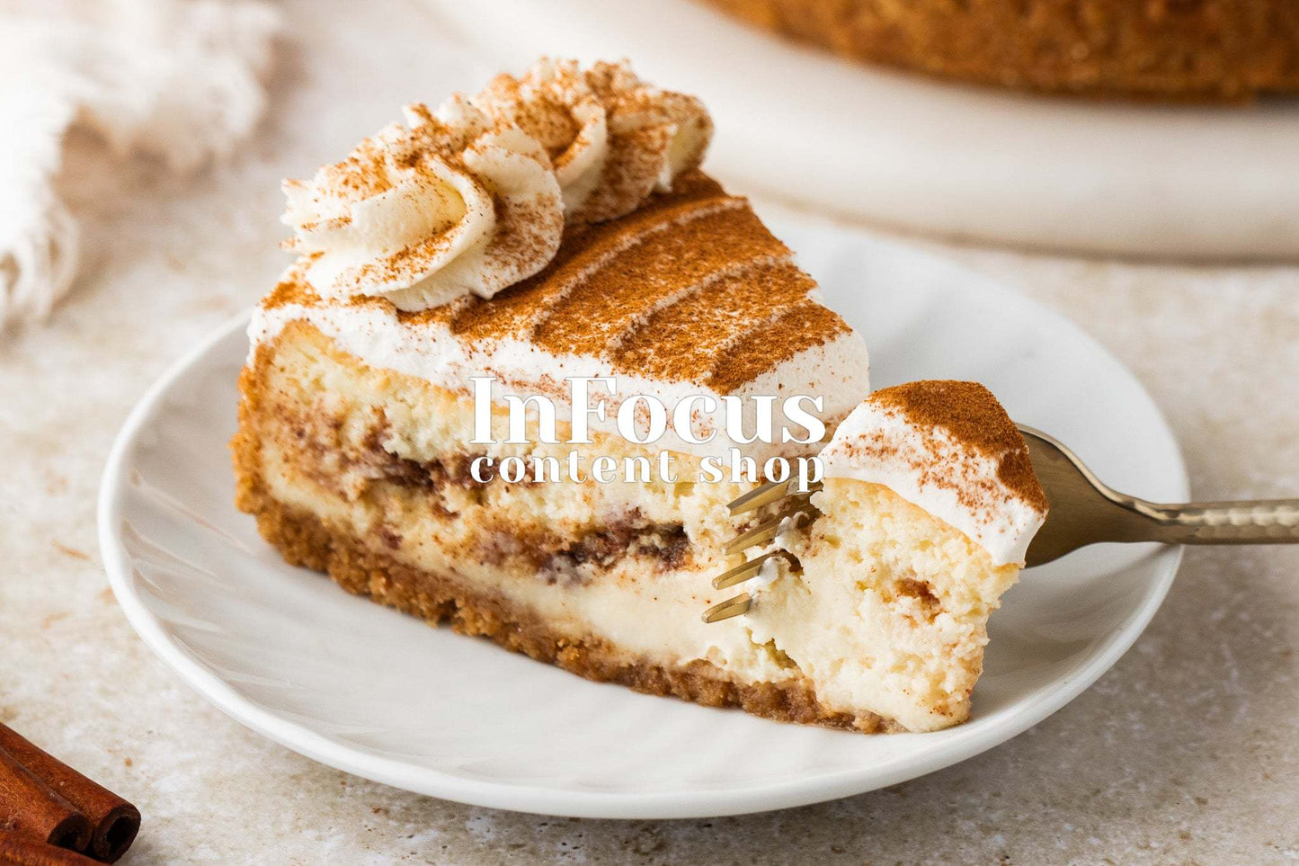 Cinnamon Swirl Cheesecake- Exclusive