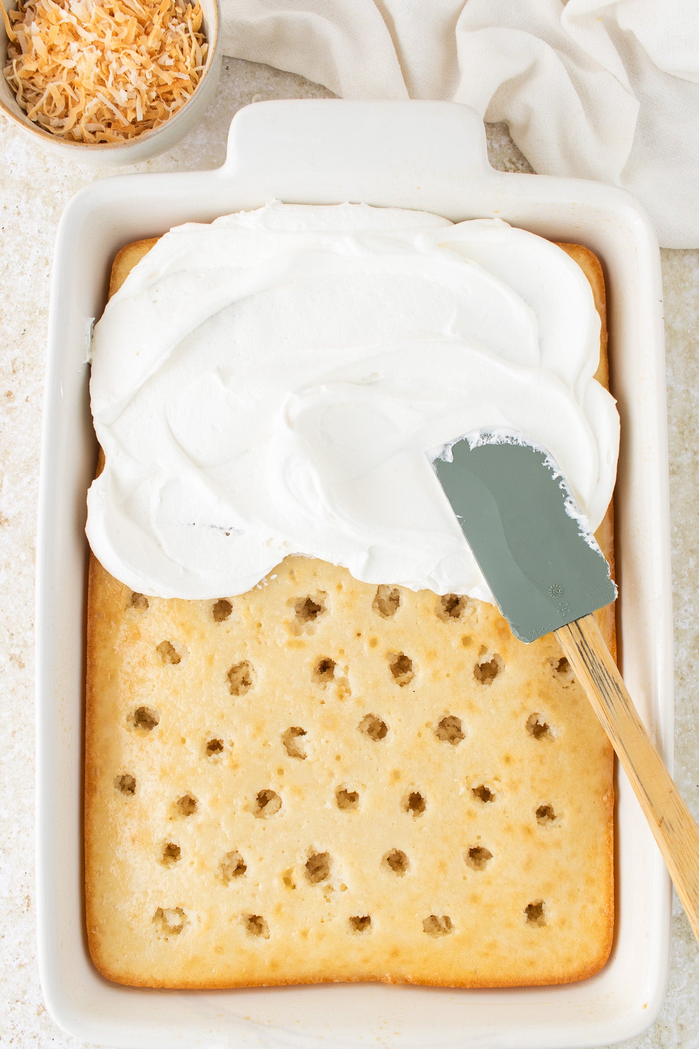 Coconut Cream Poke Cake- Exclusive