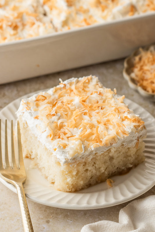 Coconut Cream Poke Cake- Exclusive