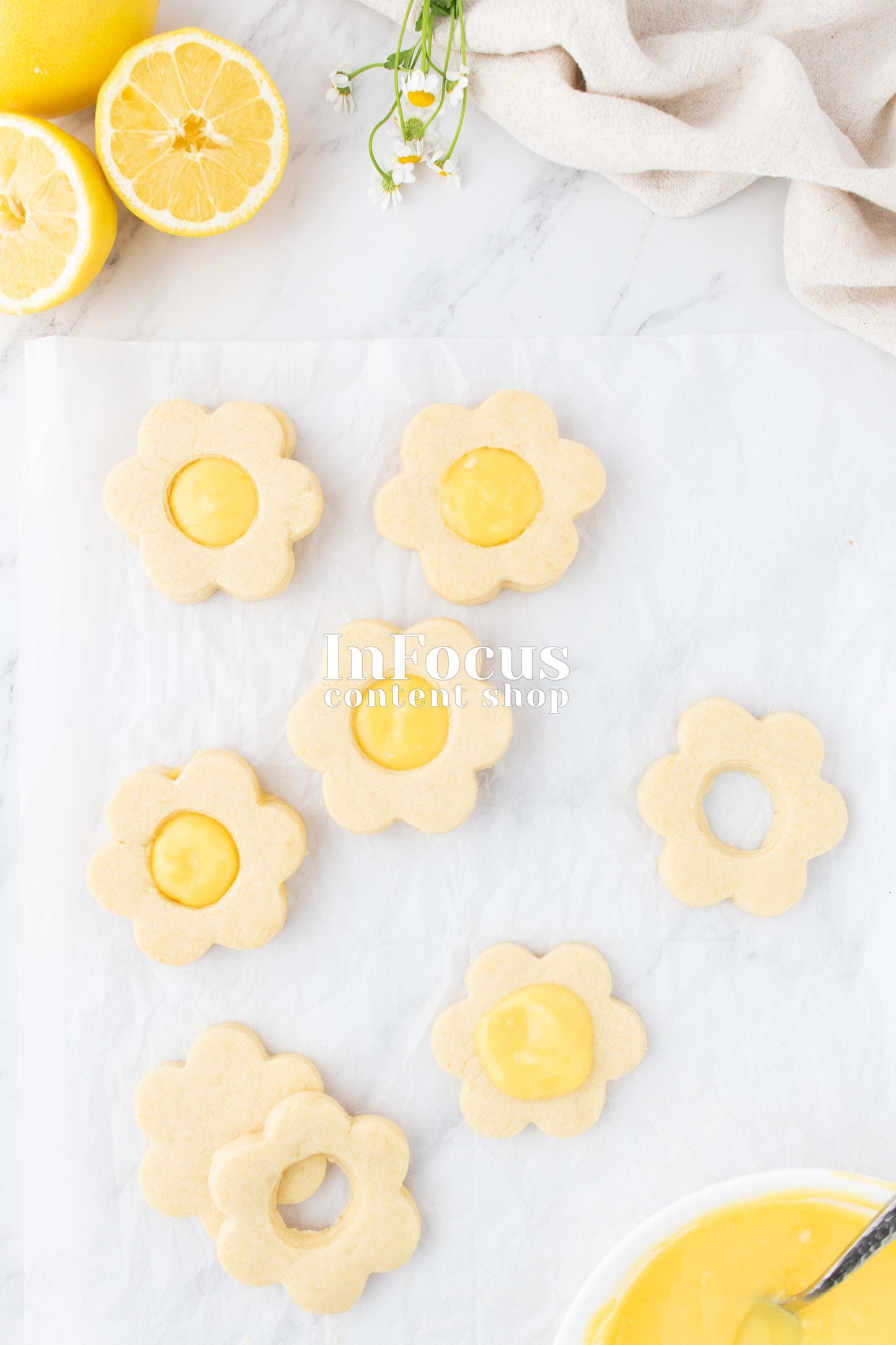 Lemon Shortbread Cookies- Exclusive