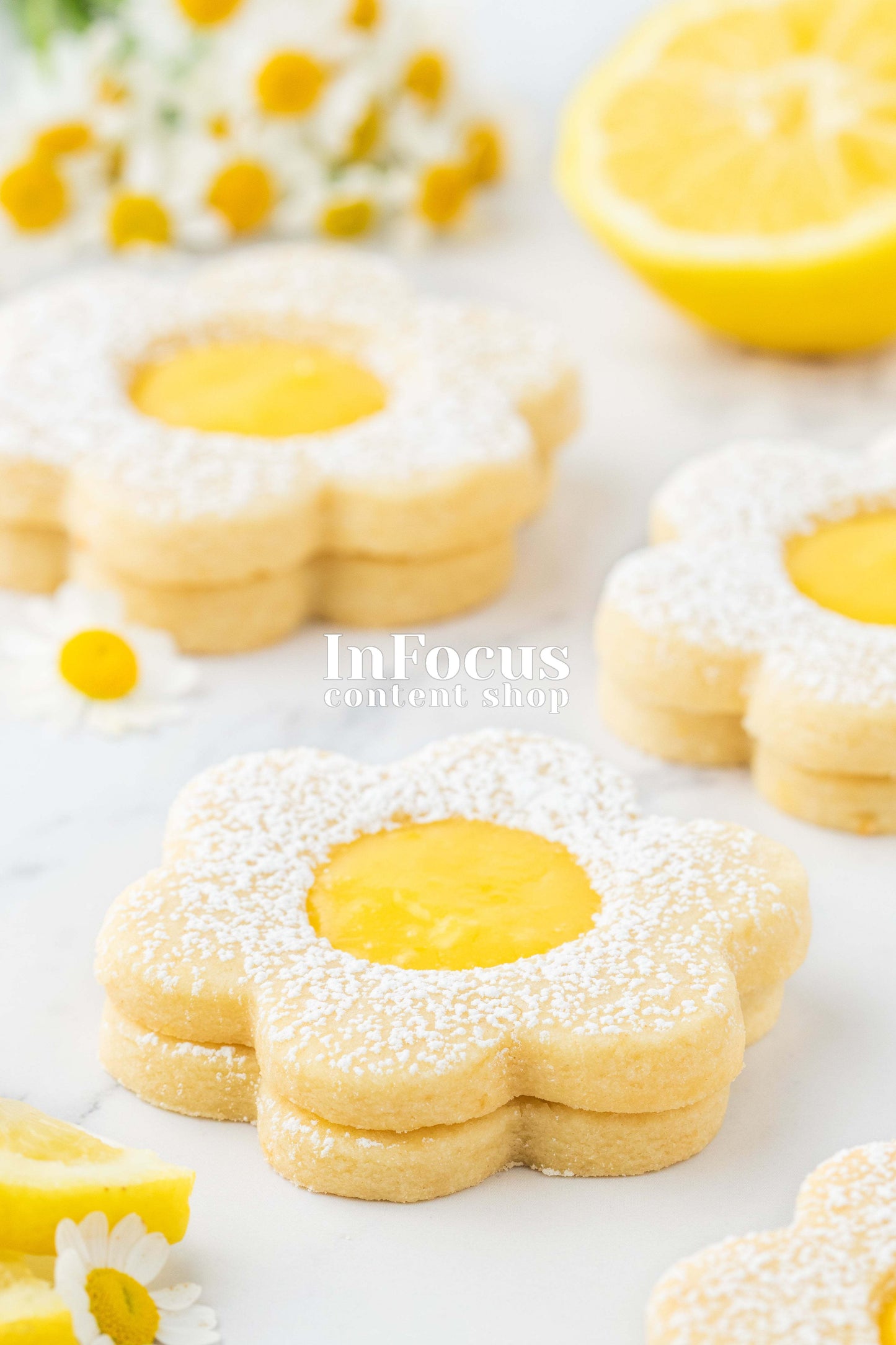 Lemon Shortbread Cookies- Exclusive