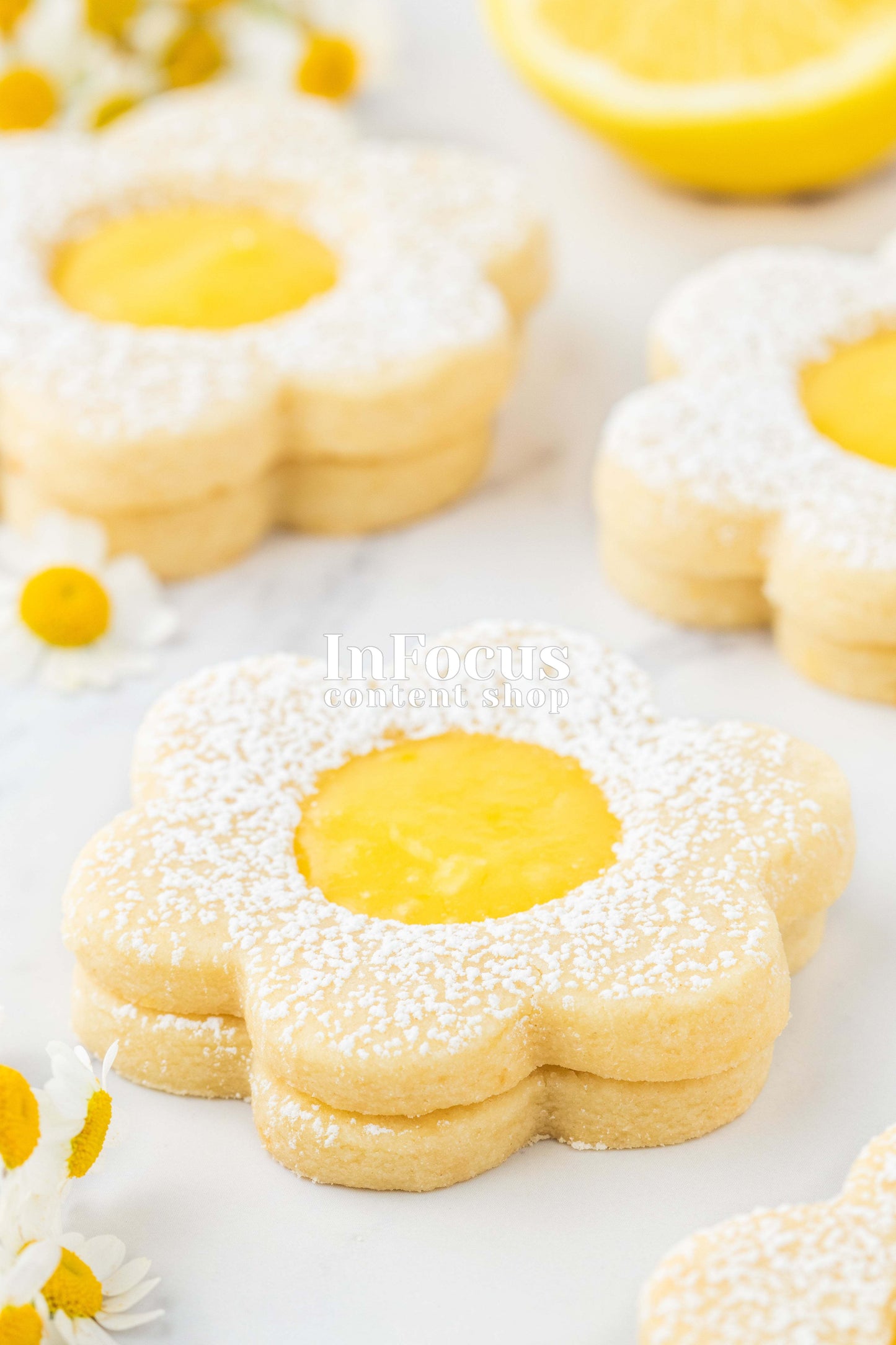Lemon Shortbread Cookies- Exclusive