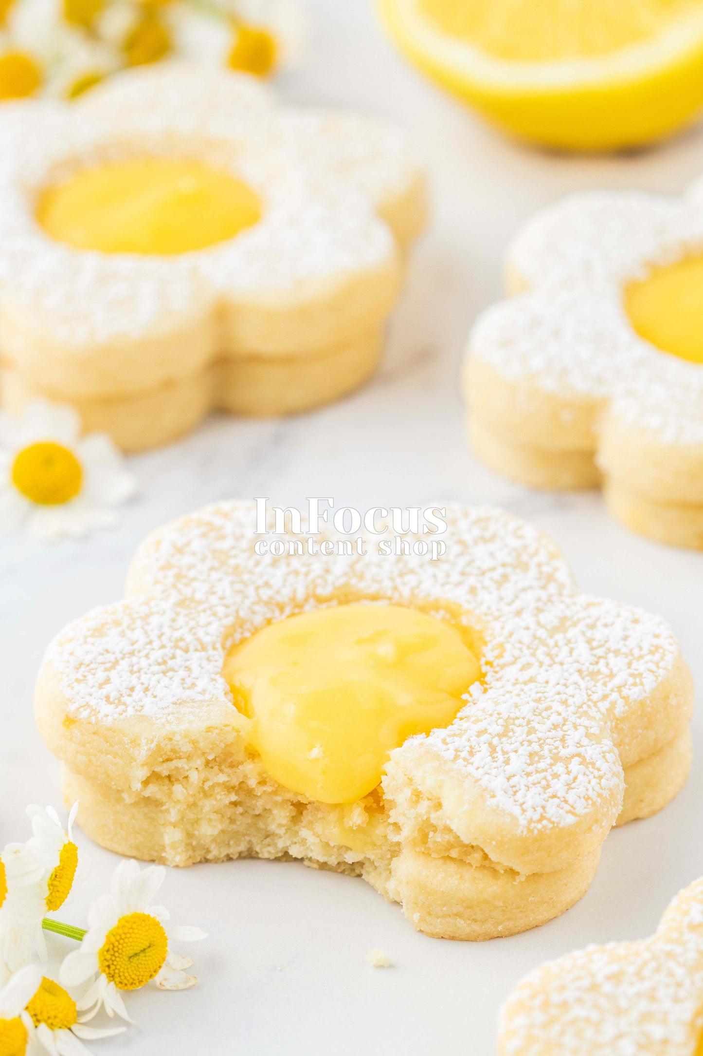 Lemon Shortbread Cookies- Exclusive
