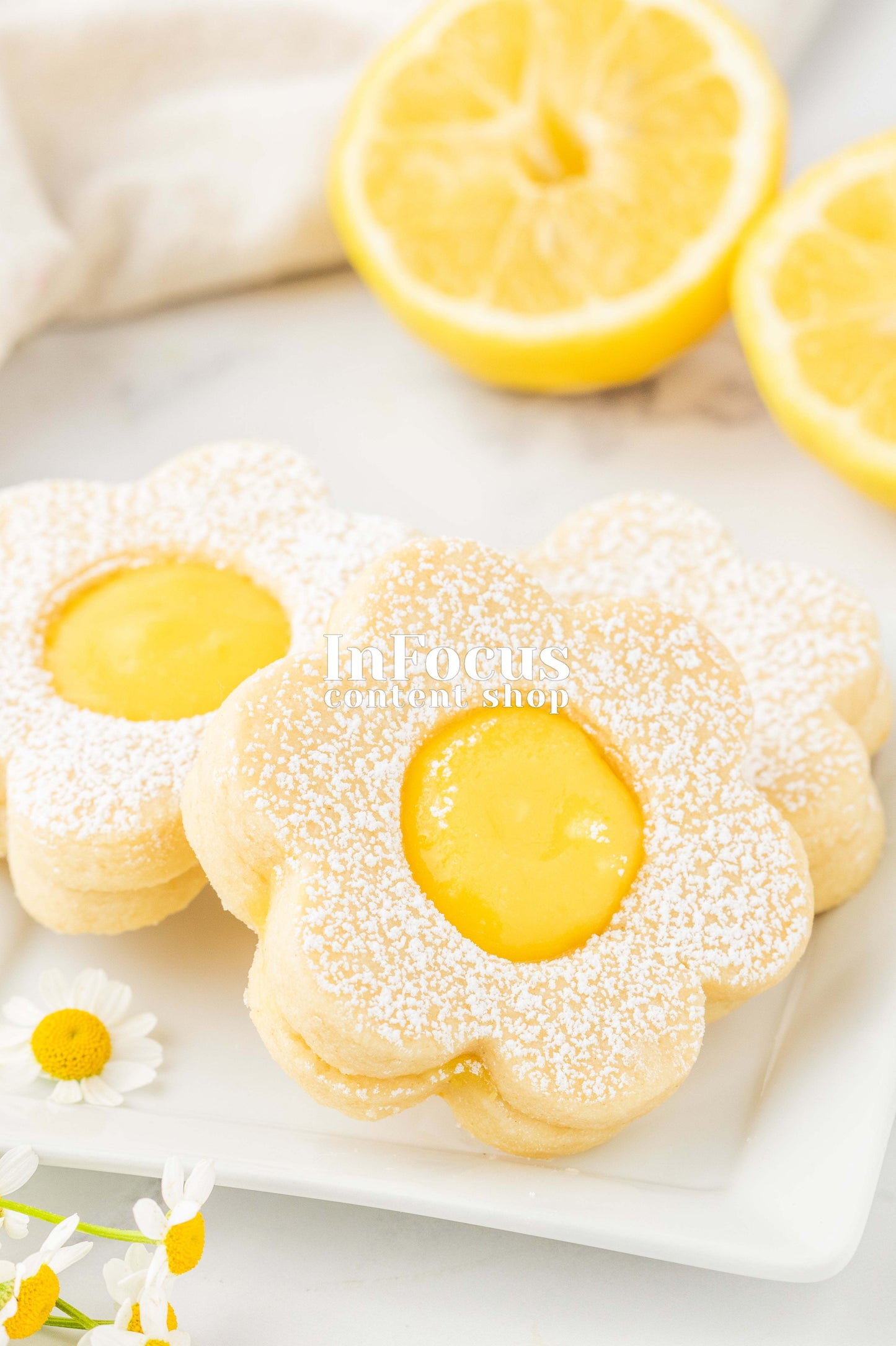 Lemon Shortbread Cookies- Exclusive